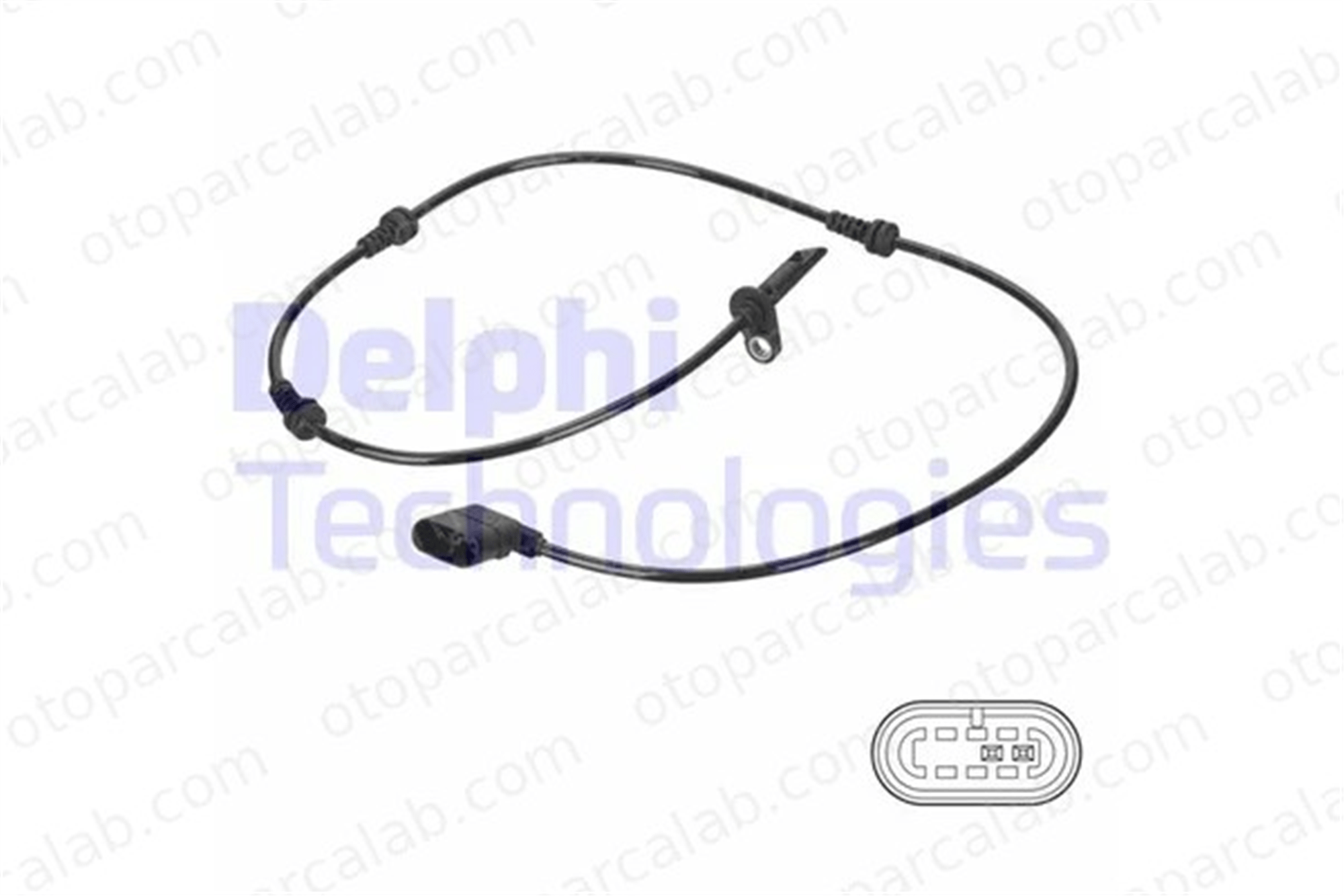 DELPHI SS20830 Abs Sensörü Ön Sol MERCEDES-BENZ C-SERISI C-SERISI T-Model 2059058103 A2059058103