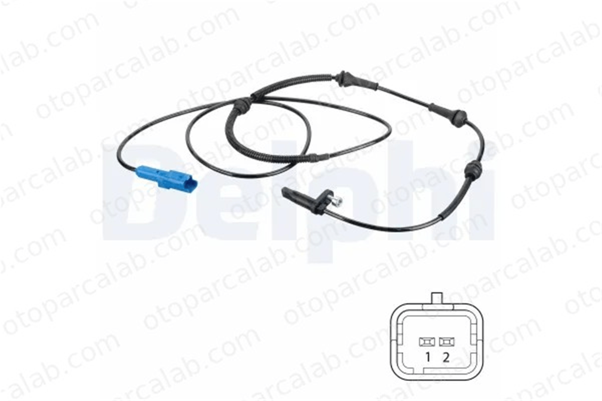 DELPHI SS20832 Abs Sensörü Arka Sağ veya Sol CITROËN C5 III Break C5 III 4545J0 9665631780