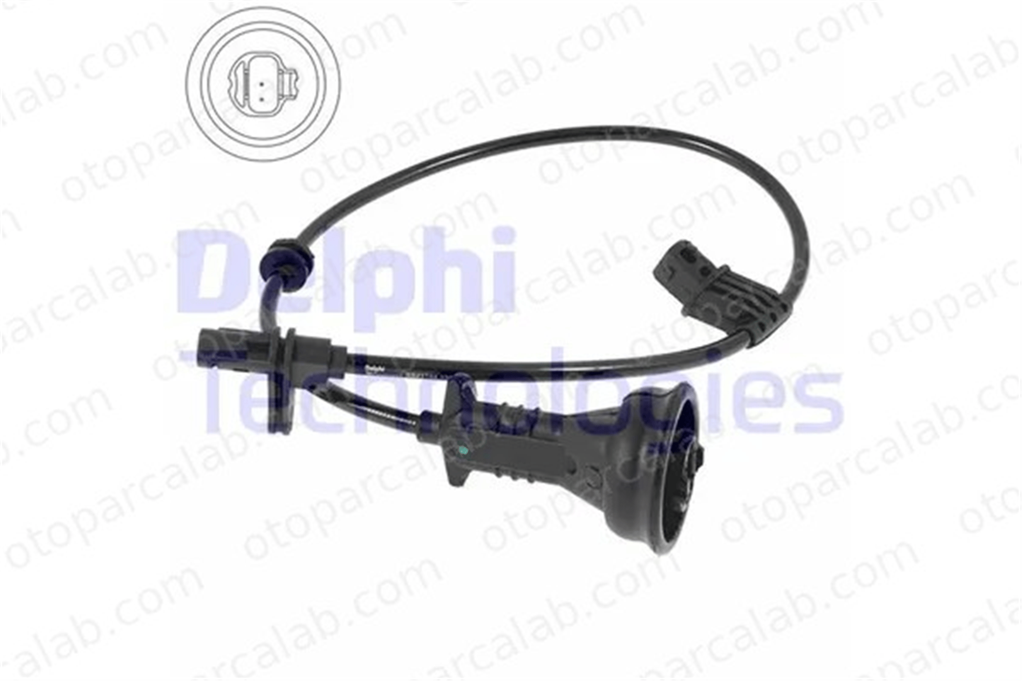 DELPHI SS21154-12B1 Abs Sensörü Arka Sağ veya Sol MERCEDES-BENZ A-SERISI B-SERISI Sports Tourer A1695401517 1695400817