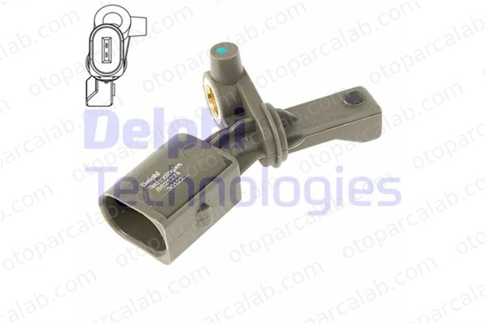 DELPHI SS21274-12B1 Abs Sensörü Arka Sol SEAT IBIZA V VW POLO VI WHT003863A