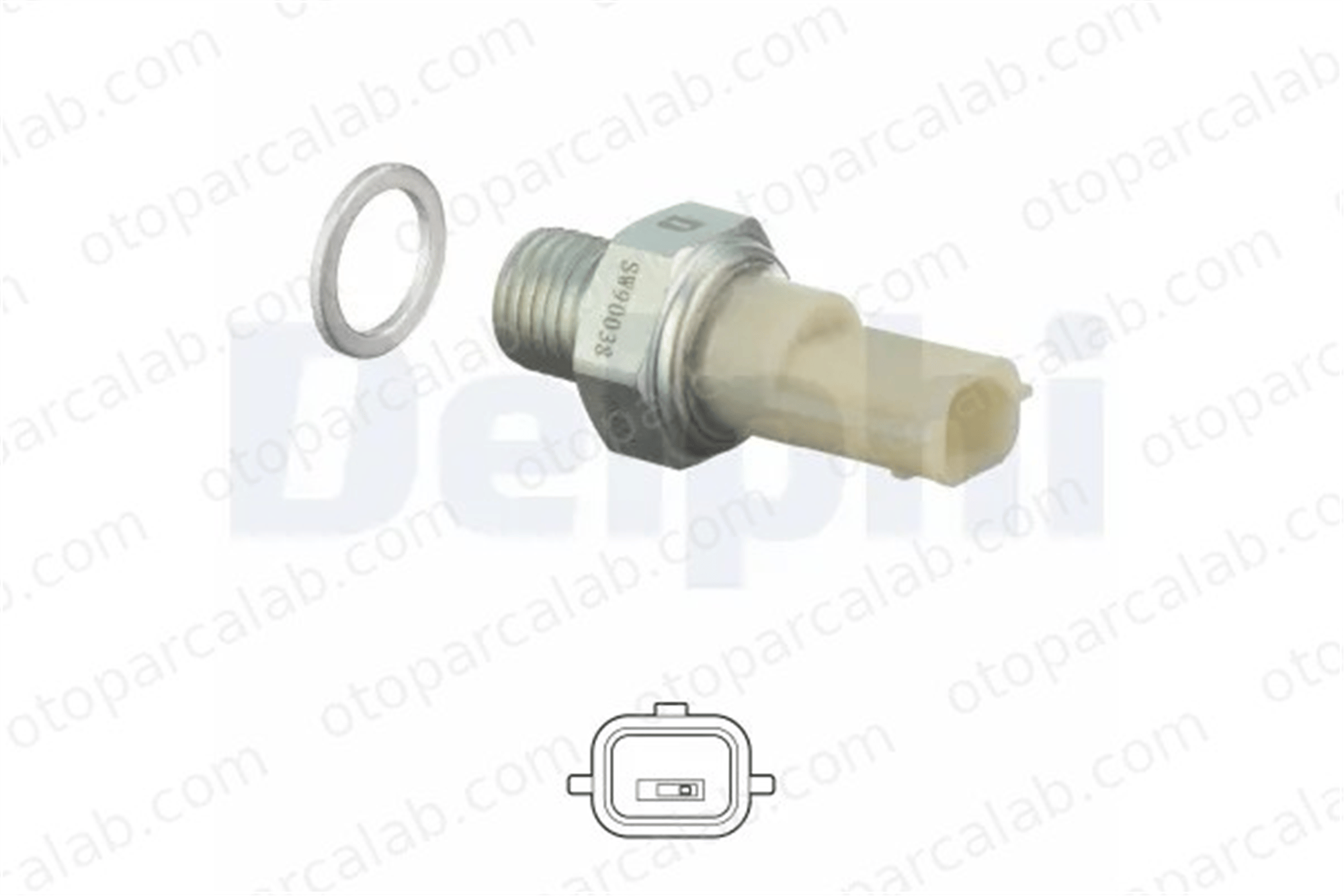 DELPHI SW90038 Yağ Müşürü RENAULT MEGANE II MEGANE II Station wagon 8200671272 8200359627