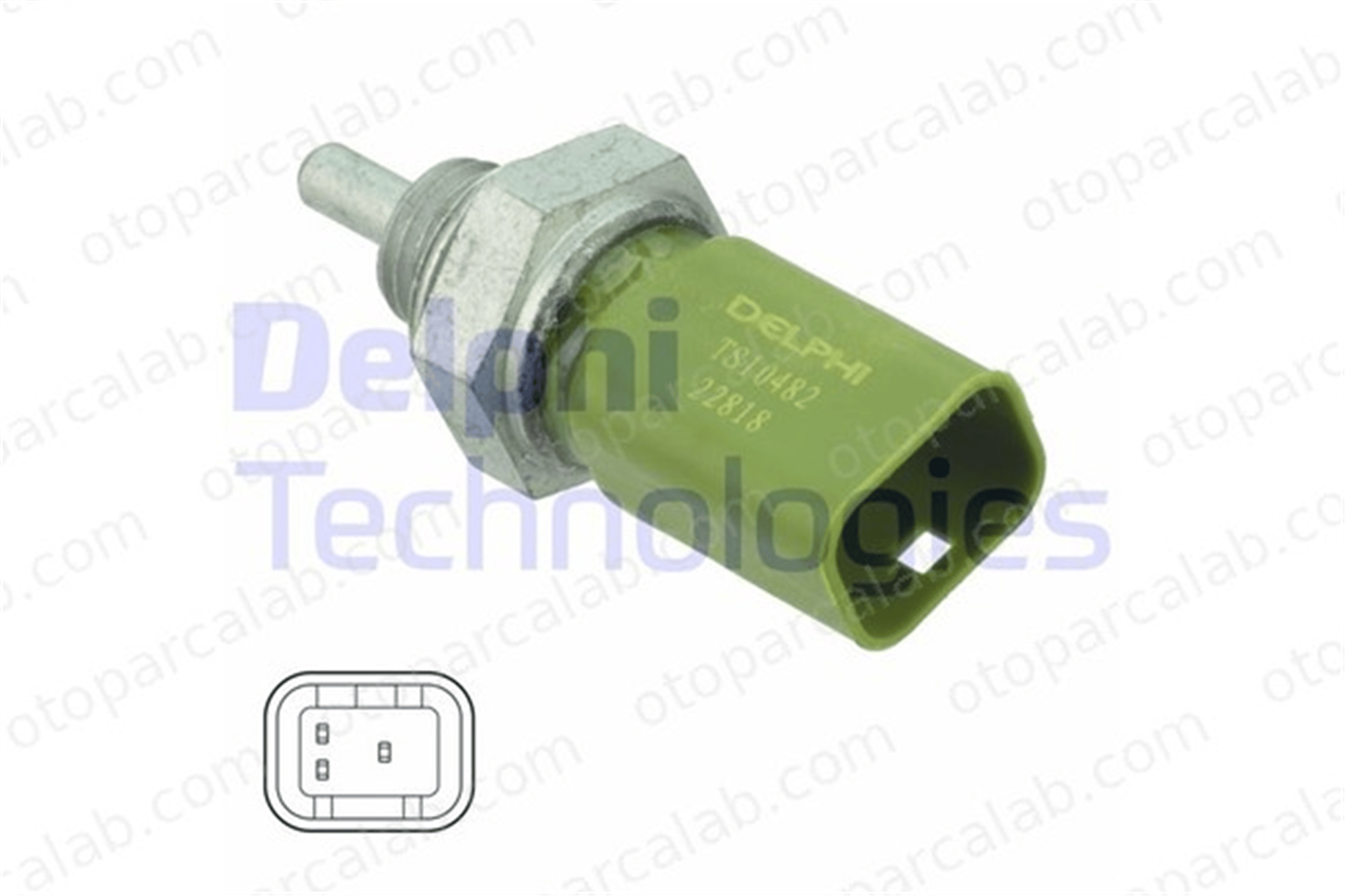 DELPHI TS10482 Hararet Müşürü RENAULT CLIO III CLIO III Grandtour 8200699074