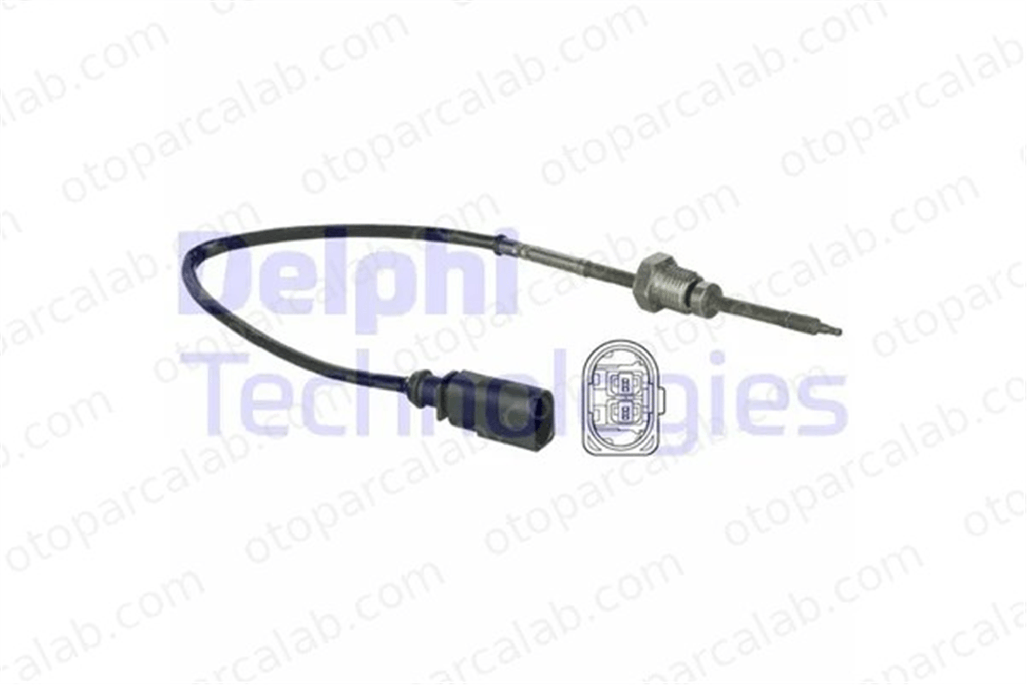 DELPHI TS30021 Egzoz Sıcaklık Sensörü AUDI A4 B8 A4 B8 Avant TS30021 3L906088D