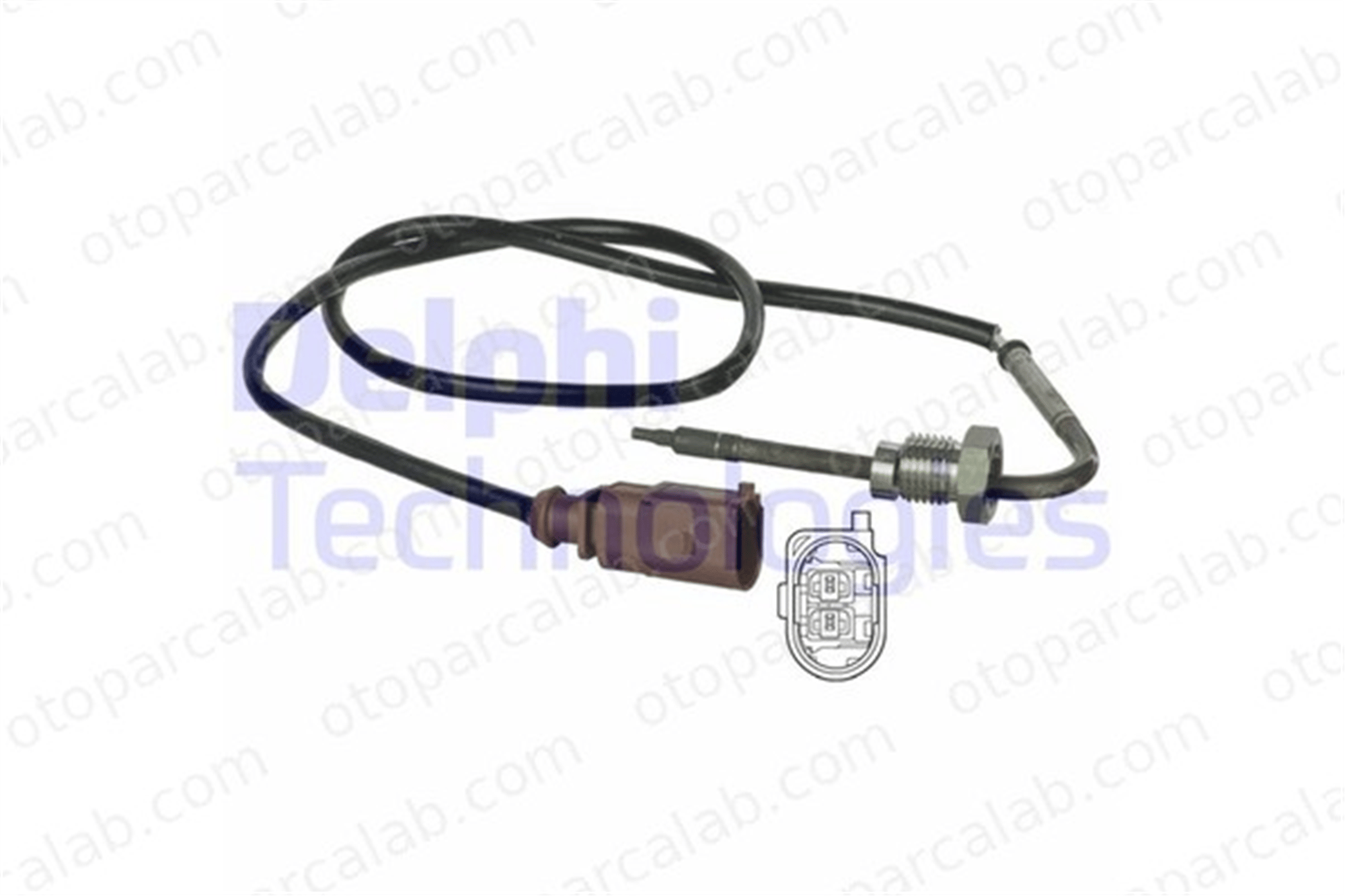 DELPHI TS30040 Egzoz Sıcaklık Sensörü VW TRANSPORTER T5 Minibüs/Otobüs TRANSPORTER T5 Panelvan/Van 3L906088FF 03L906088FF