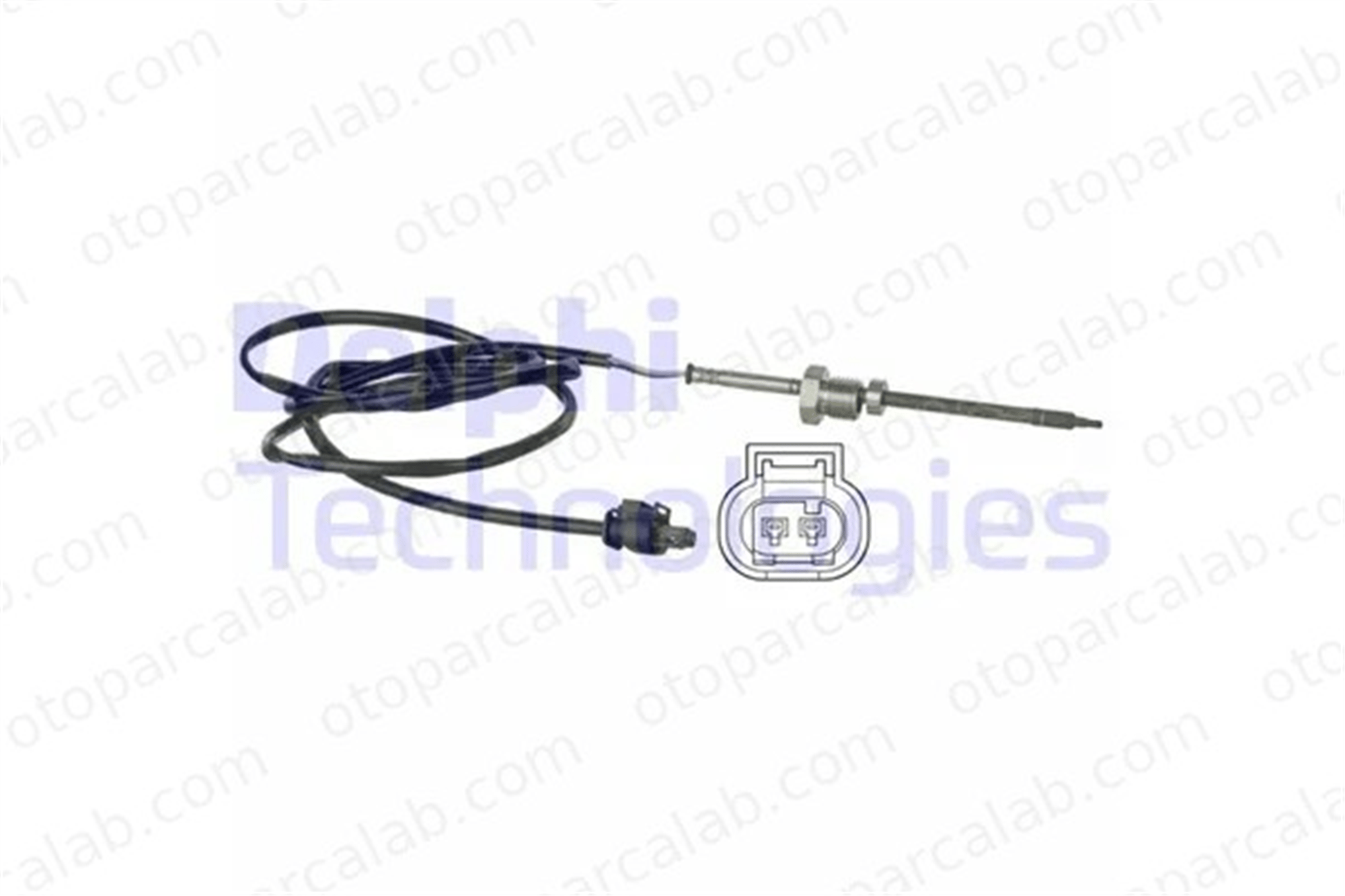 DELPHI TS30054 Egzoz Sıcaklık Sensörü MERCEDES-BENZ SPRINTER 3,5-t Platform şasi SPRINTER 5-t Platform şasi A0071539528 2507035