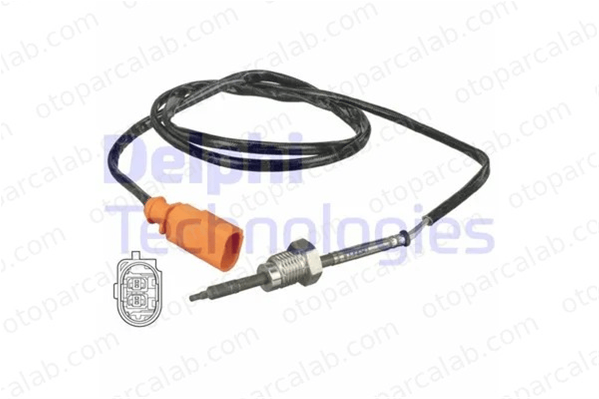DELPHI TS30082 Egzoz Sıcaklık Sensörü VW CADDY ALLTRACK Kasa/büyük limuzin CADDY III Kasa/büyük limuzin 3L906088AT 03L906088AT