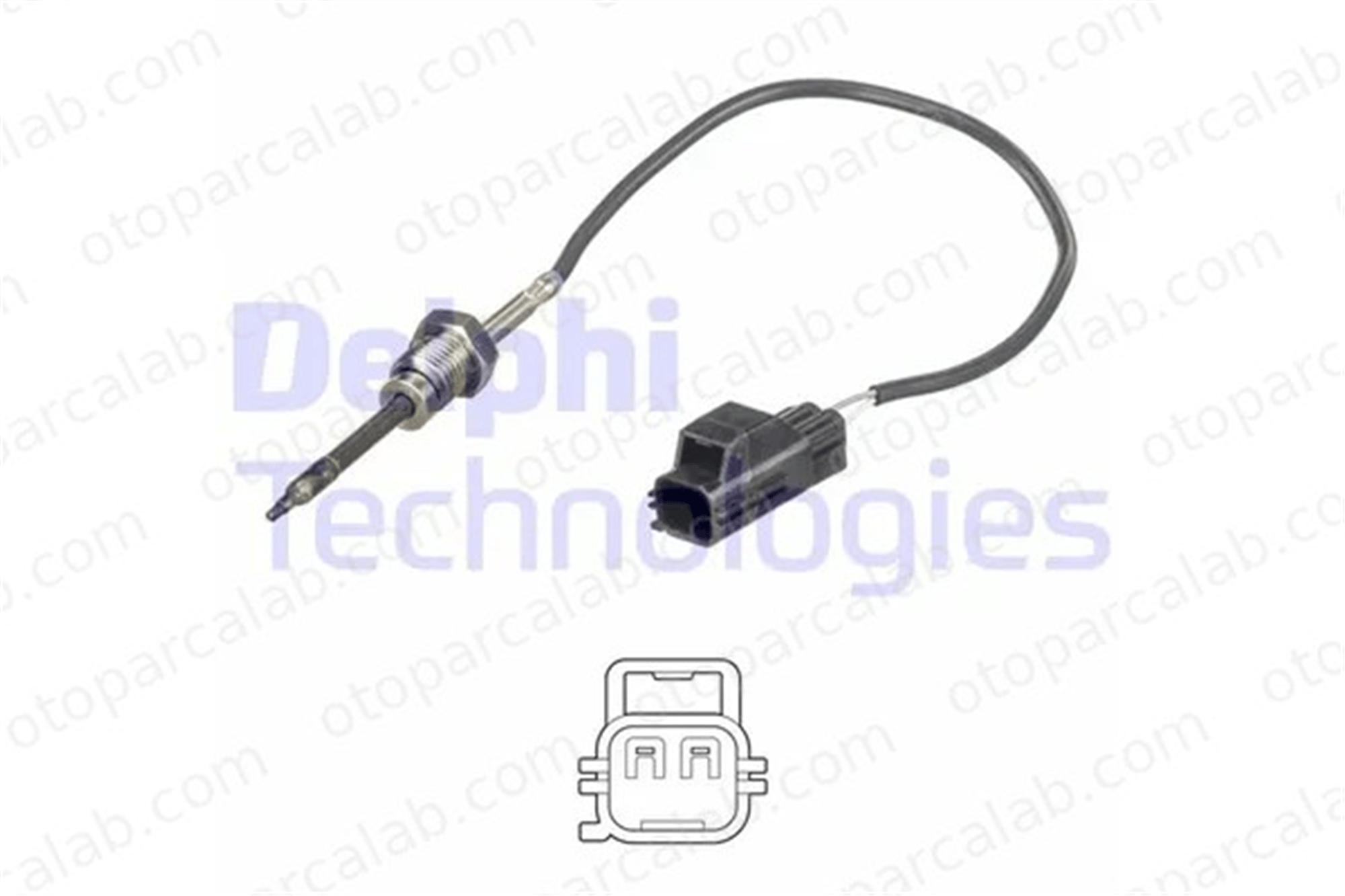 DELPHI TS30151 Egzoz Sıcaklık Sensörü VOLVO S80 II XC70 II 30713739 6G9N12B591FA