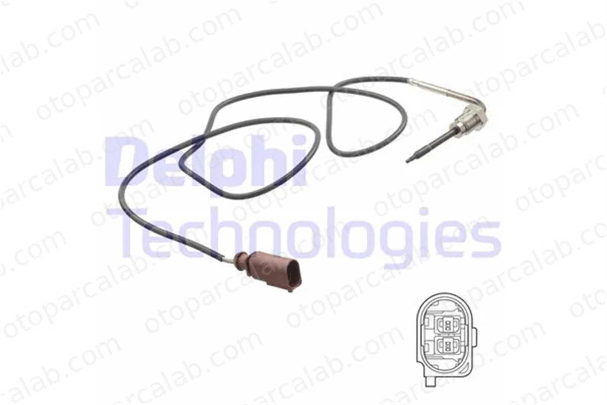 DELPHI TS30159 Egzoz Sıcaklık Sensörü AUDI Q7 VW TOUAREG 59906088S 059906088S