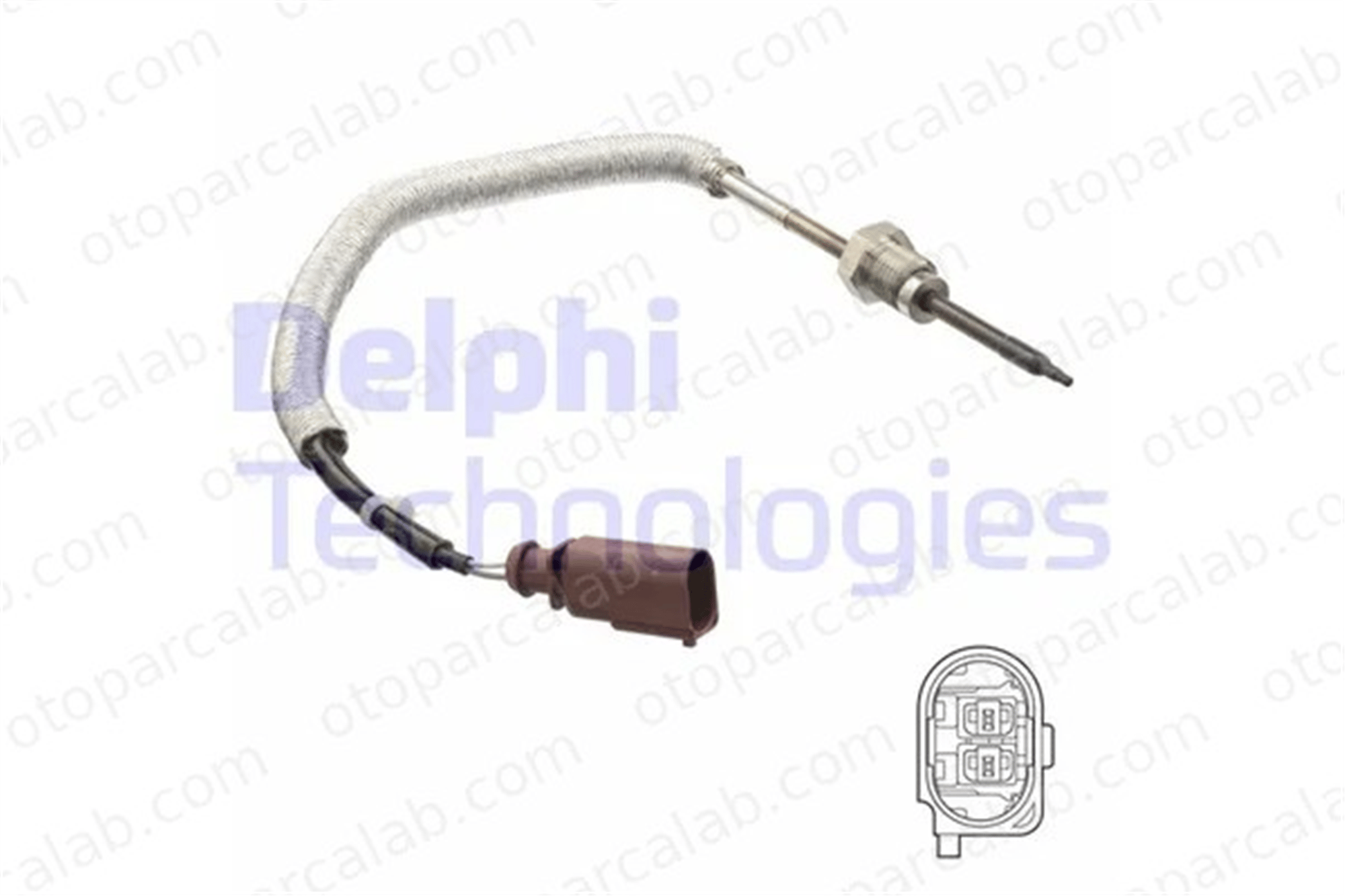 DELPHI TS30162 Egzoz Sıcaklık Sensörü AUDI A6 C7 A6 C7 Avant 59906088BK 059906088BK