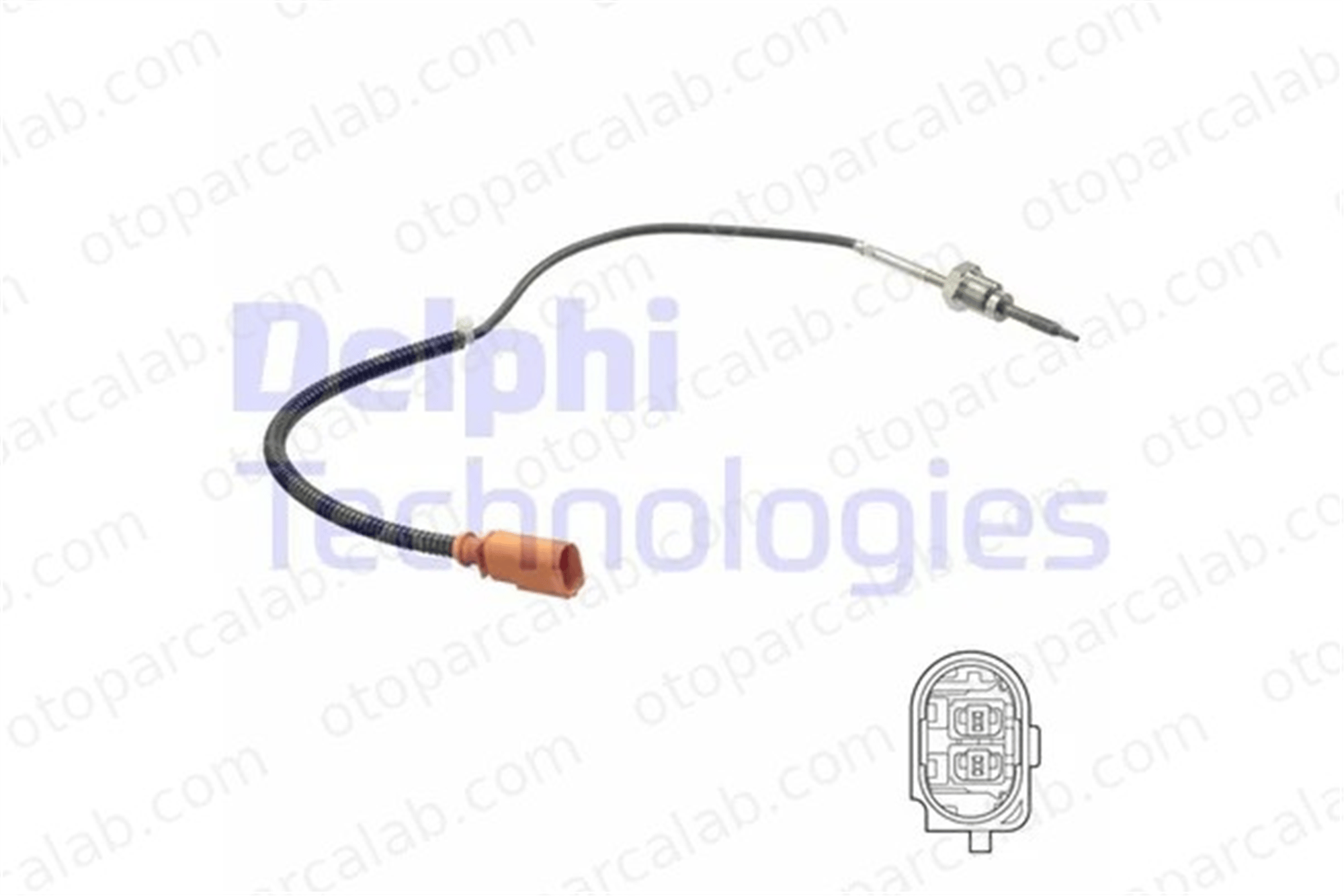 DELPHI TS30175 Egzoz Sıcaklık Sensörü VW CRAFTER 30-50 Panelvan/Van CRAFTER 30-50 Platform şasi 3L906088DN 03L906088DN