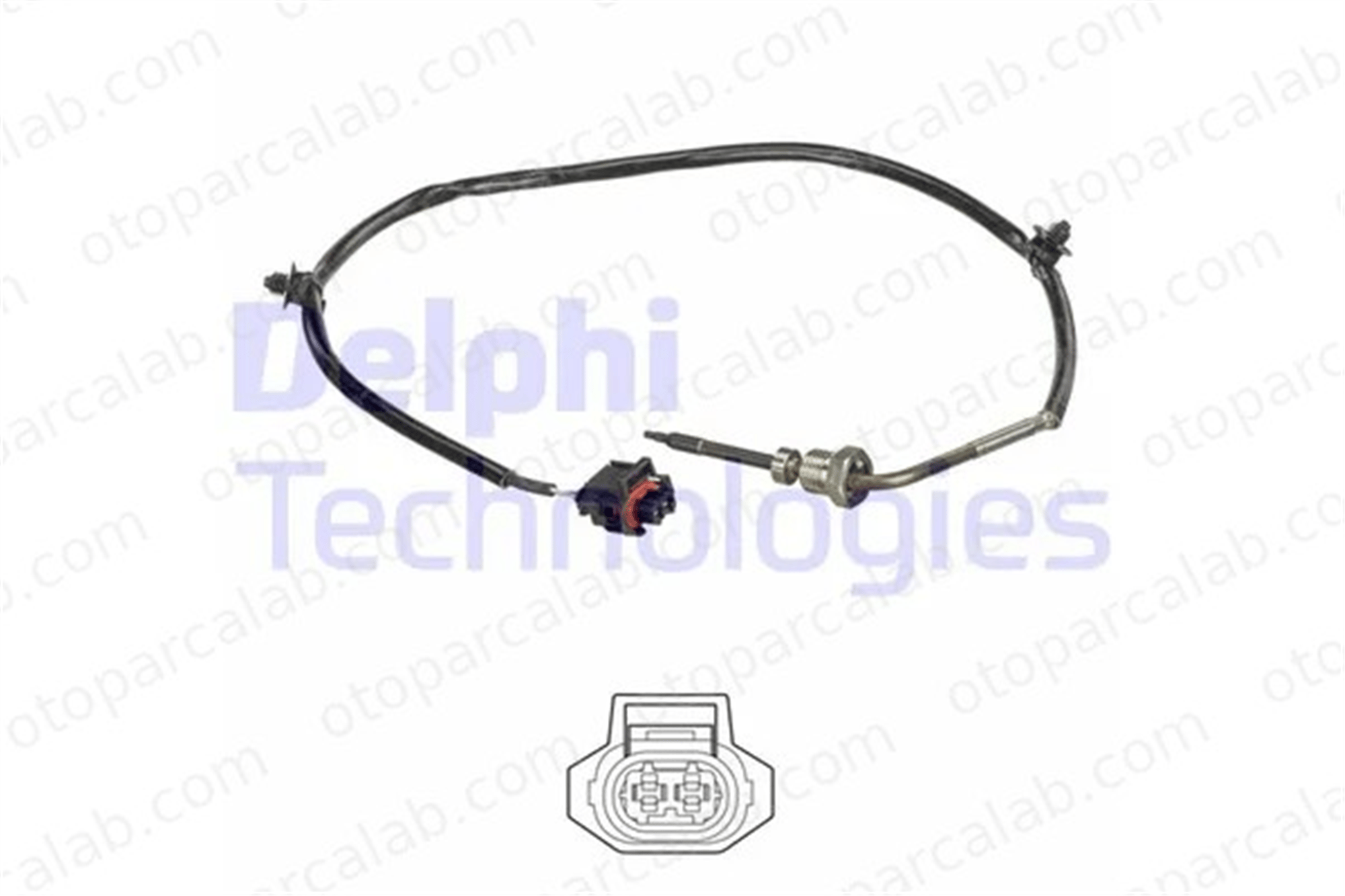 DELPHI TS30226 Egzoz Sıcaklık Sensörü OPEL ANTARA A 25183665 19419932