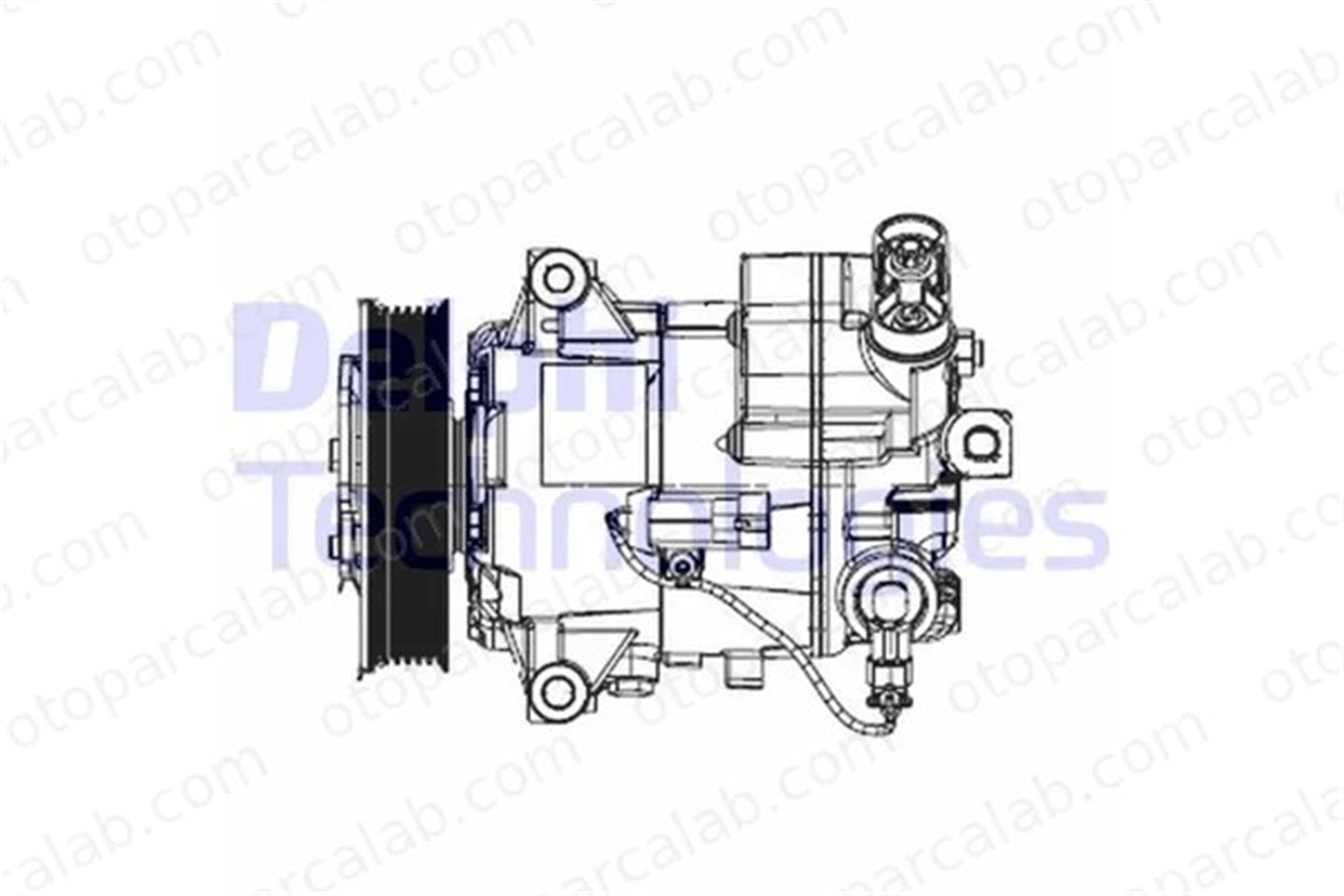 DELPHI TSP0155948 Klima Kompresörü OPEL INSIGNIA A INSIGNIA A Sedan 13313005 13313010