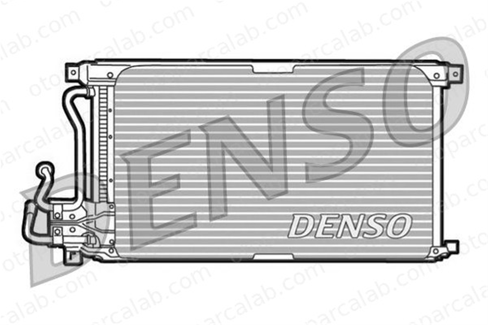 DENSO DCN10011 Klima Radyatörü FORD TRANSIT Minibüs/Otobüs TRANSIT Panelvan/Van 1120156 6992616