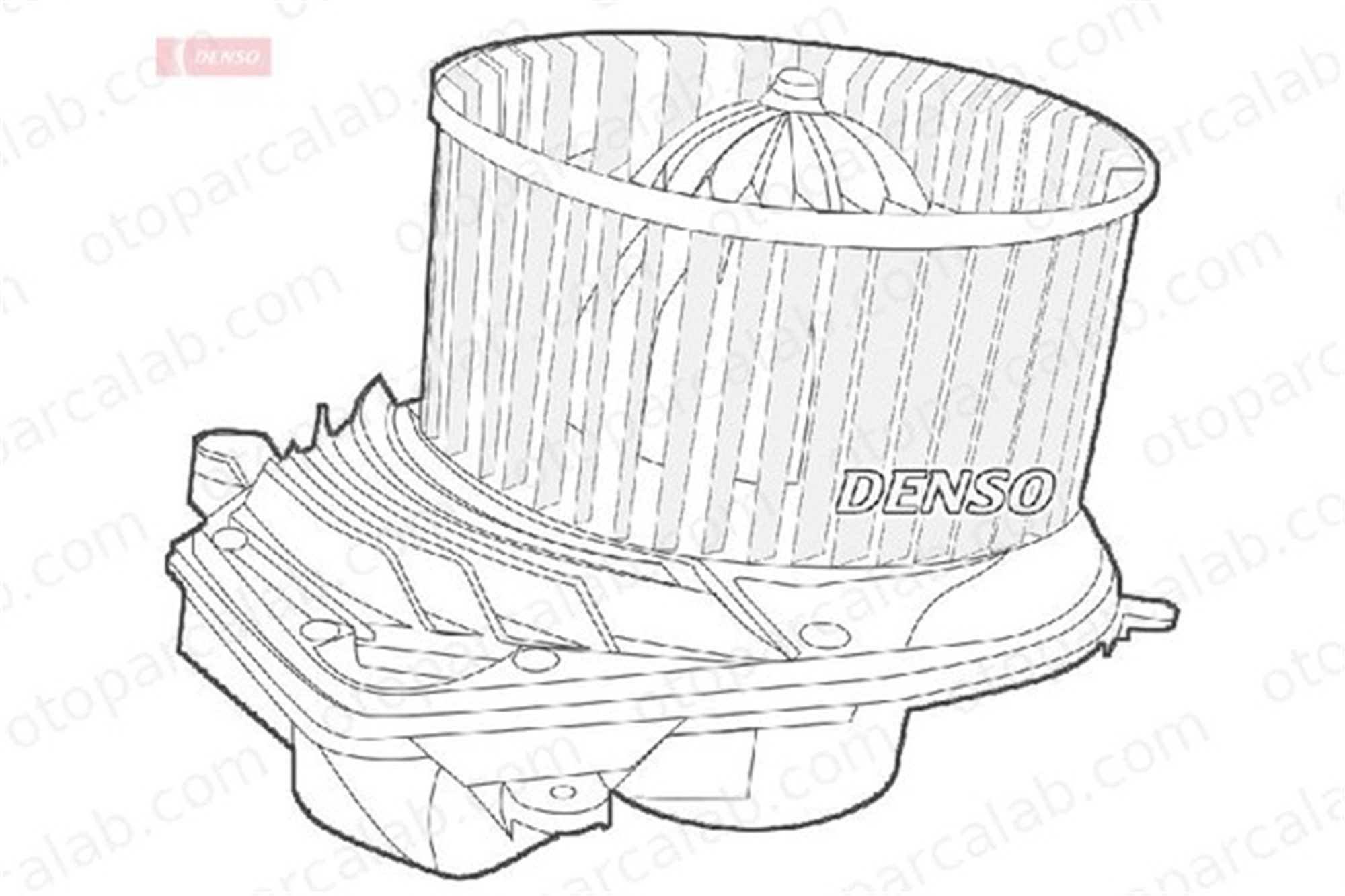 DENSO DEA02003 Kalorifer Motoru AUDI A4 B5 Avant A4 B5 DEA02003 8D1820021