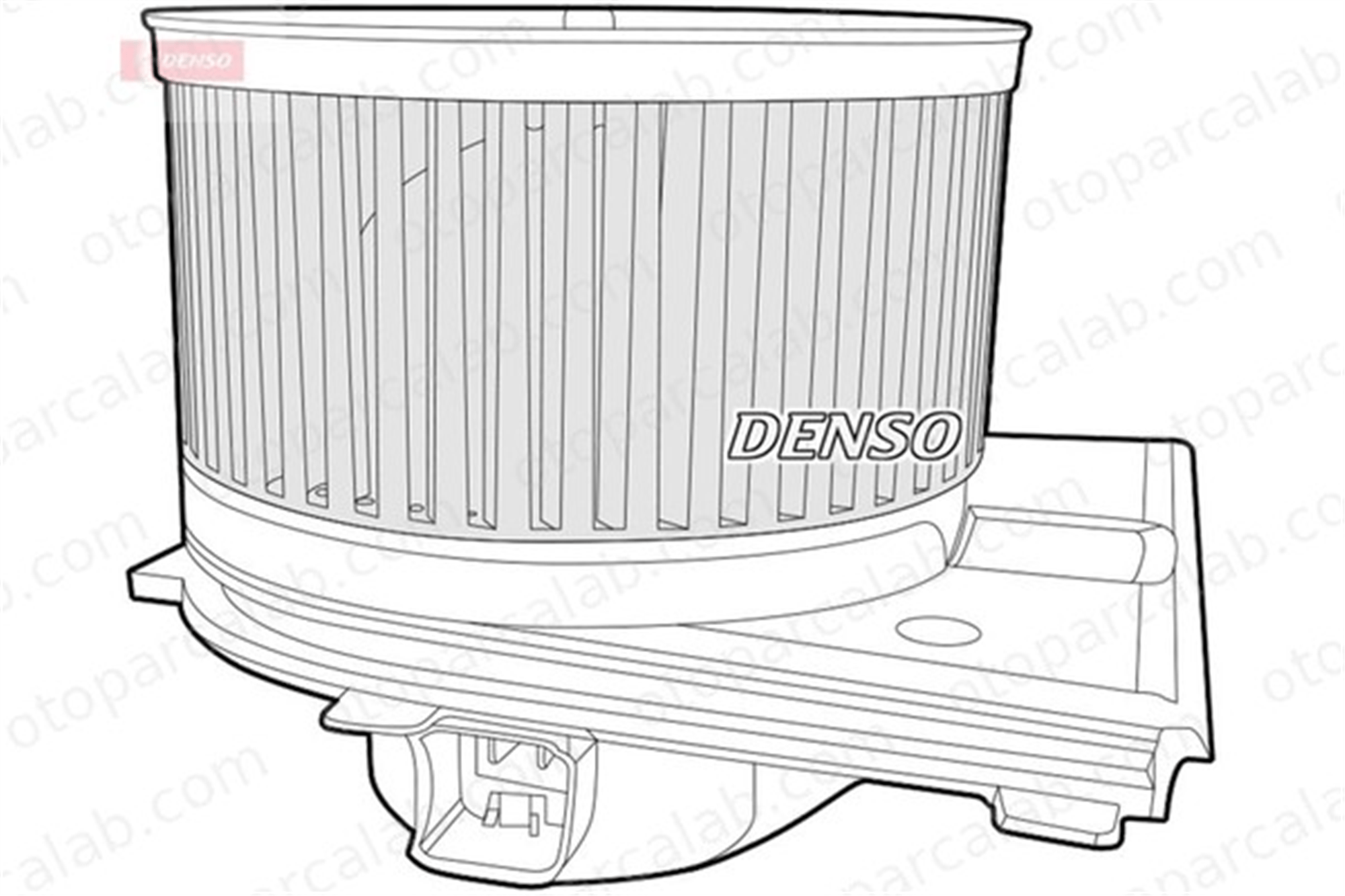 DENSO DEA02005 Kalorifer Motoru AUDI A4 B5 Avant A4 B5 DEA02005 8D1819021B
