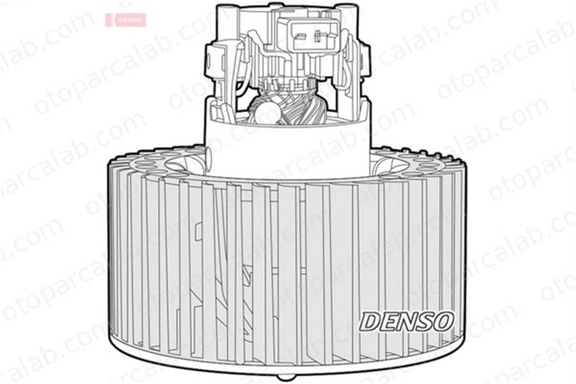 DENSO DEA09049 Kalorifer Motoru FIAT SEICENTO / 600 DEA09049 46722574