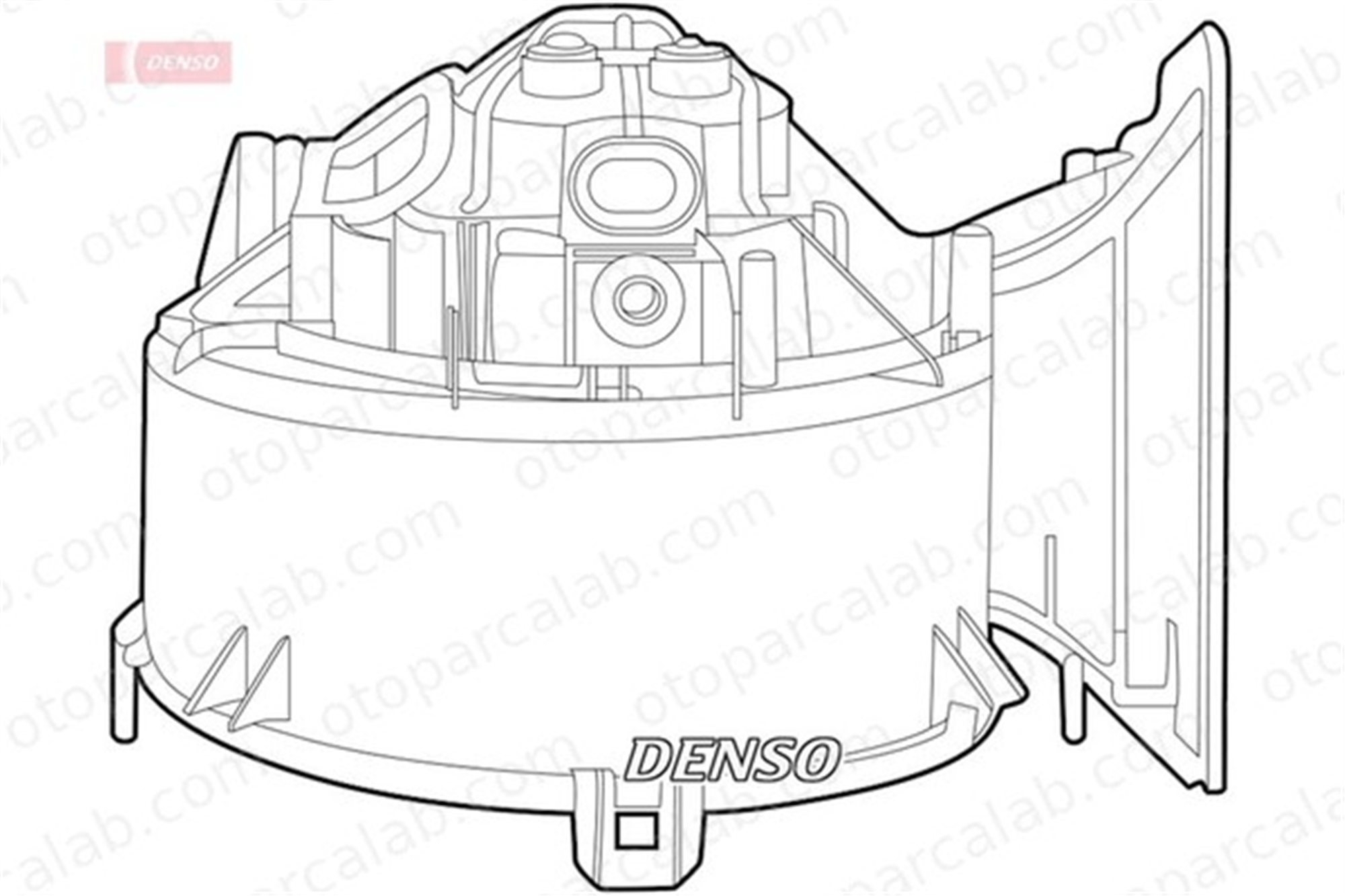 DENSO DEA20006 Kalorifer Motoru OPEL VECTRA C VECTRA C GTS 1845089 13221349