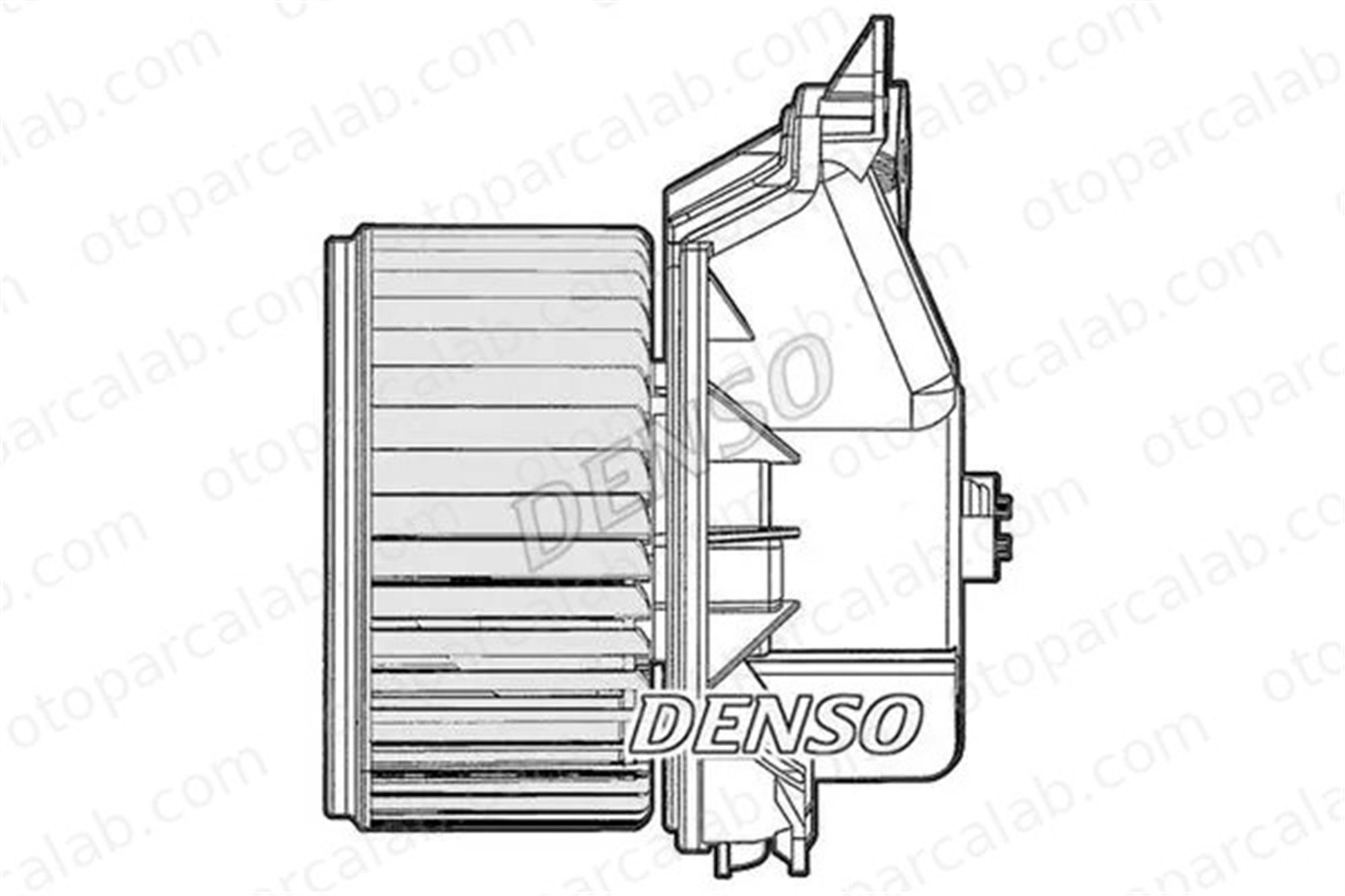 DENSO DEA20010 Kalorifer Motoru OPEL CORSA D FIAT GRANDE PUNTO 1845112 55702443