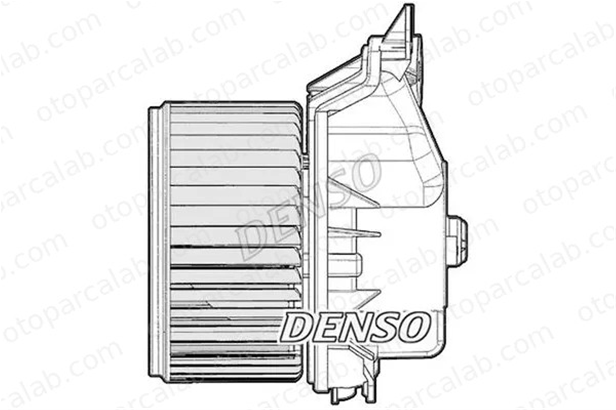 DENSO DEA20012 Kalorifer Motoru OPEL CORSA D FIAT GRANDE PUNTO 1845114 77364953