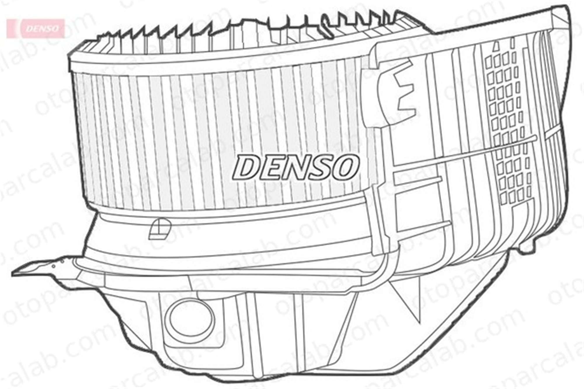 DENSO DEA23012 Kalorifer Motoru RENAULT SCÉNIC II GRAND SCÉNIC II DEA23012 7701056598