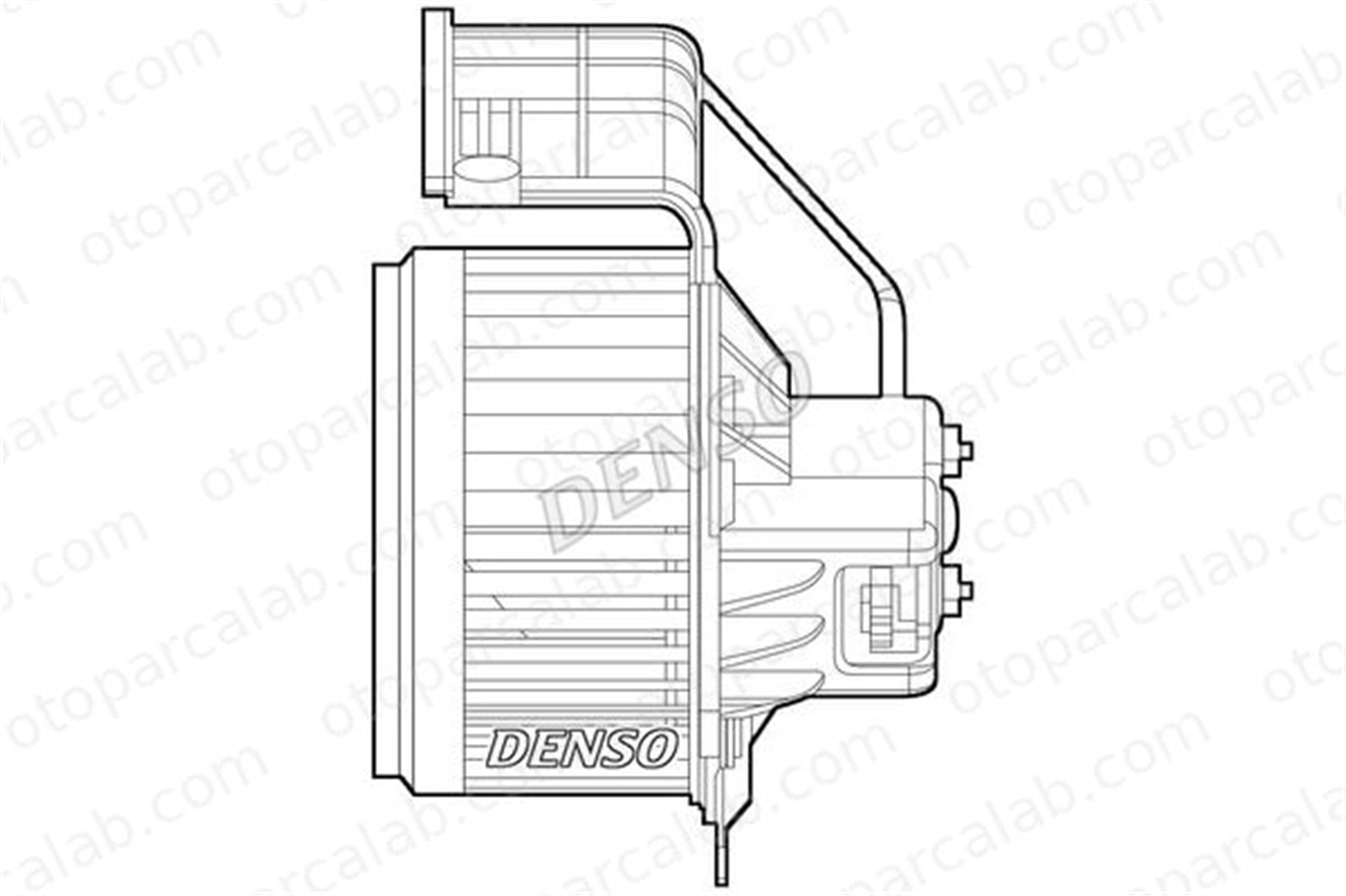 DENSO DEA23020 Kalorifer Motoru RENAULT MASTER III Panelvan/Van OPEL MOVANO B Panelvan/Van DEA23020 4158350700