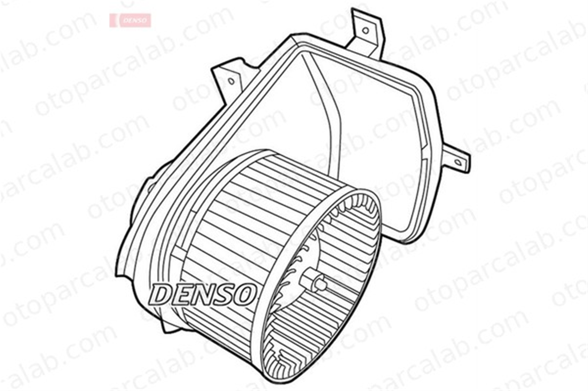 DENSO DEA32001 Kalorifer Motoru VW GOLF III SEAT CORDOBA DEA32001 1H1820021