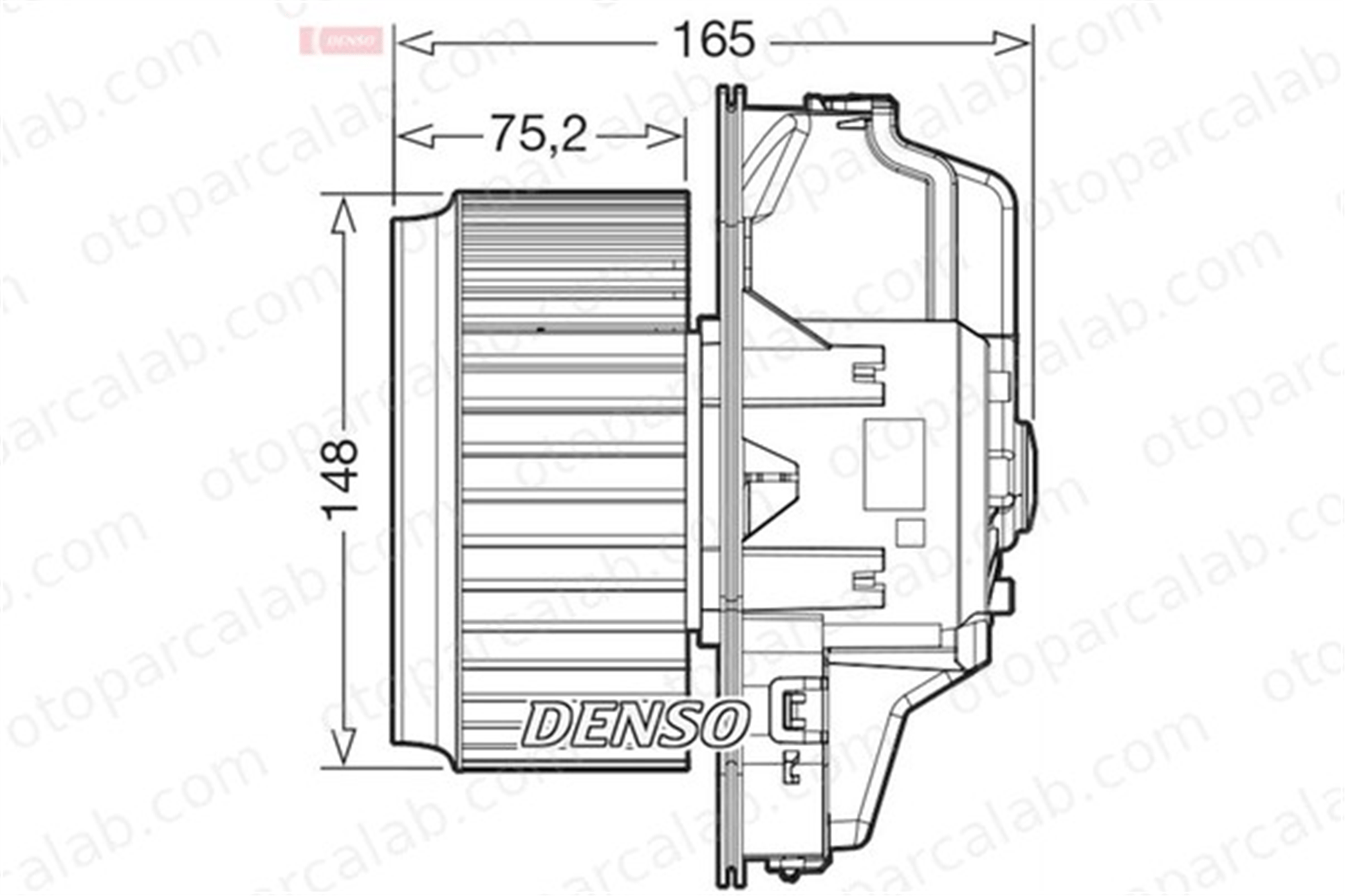 DENSO DEA32006 Kalorifer Motoru