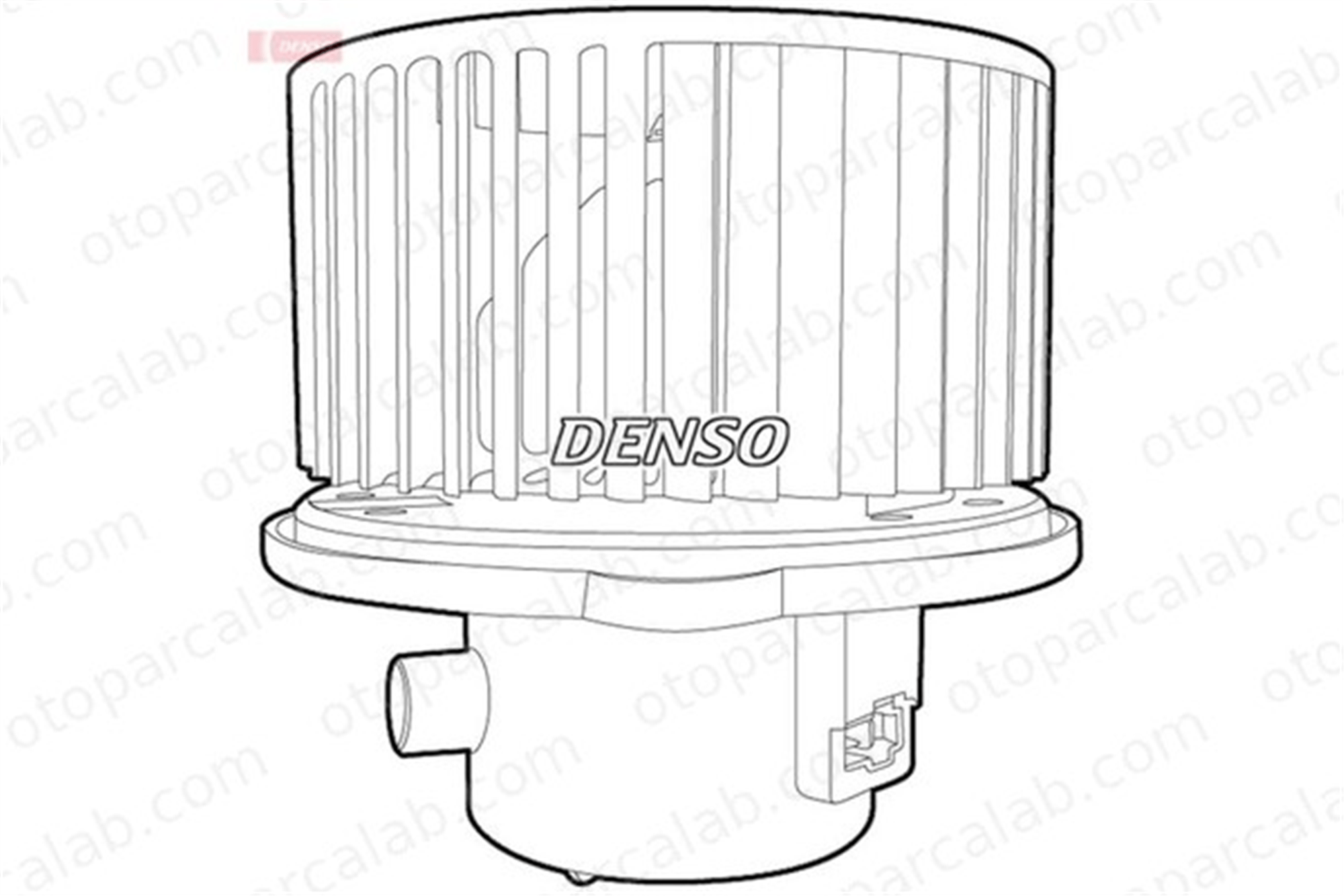 DENSO DEA41006 Kalorifer Motoru HYUNDAI ELANTRA III ELANTRA III Sedan DEA41006 971132D000