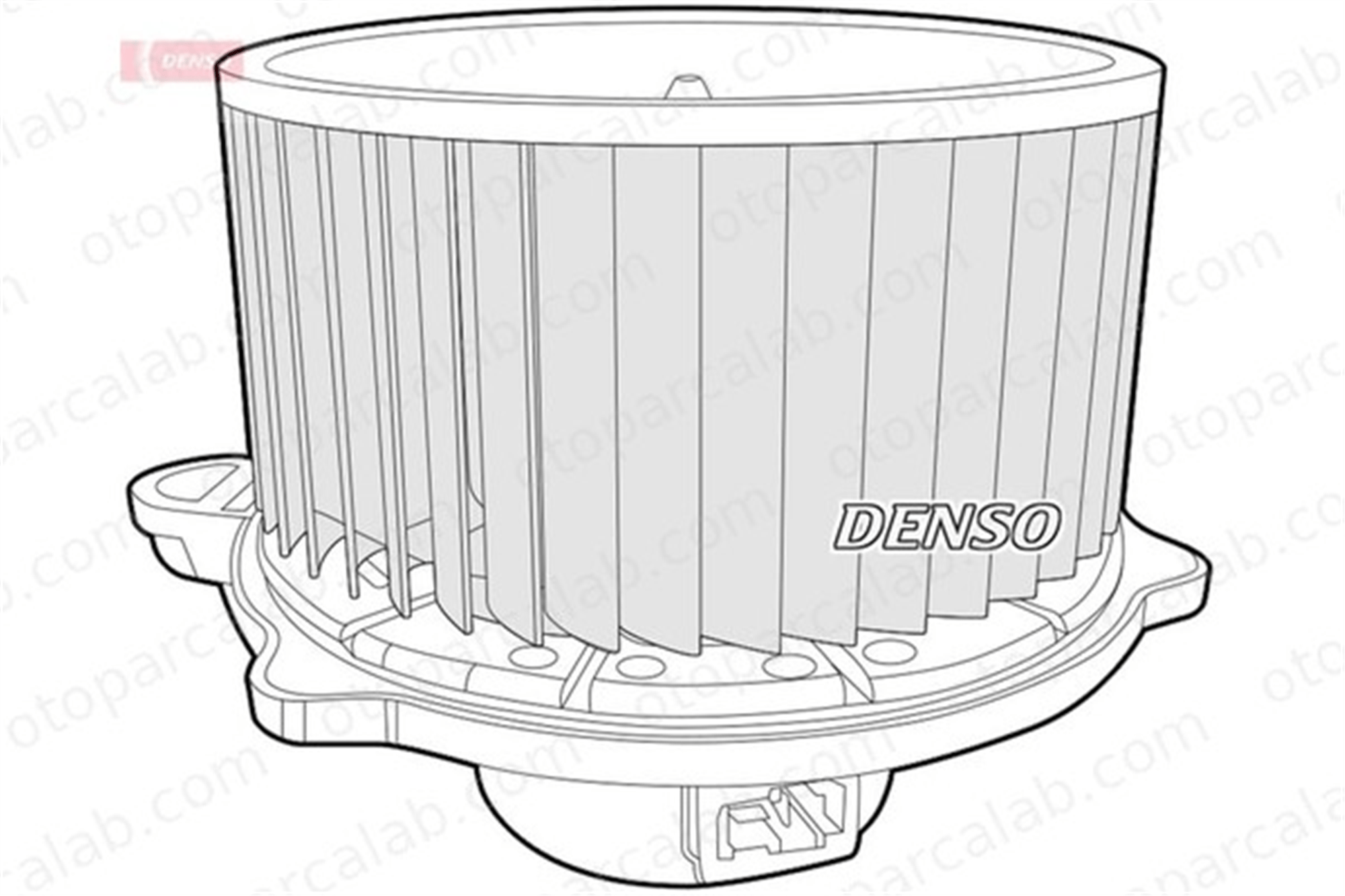 DENSO DEA41012 Kalorifer Motoru HYUNDAI SANTA FÉ II ix55 DEA41012 971132B000