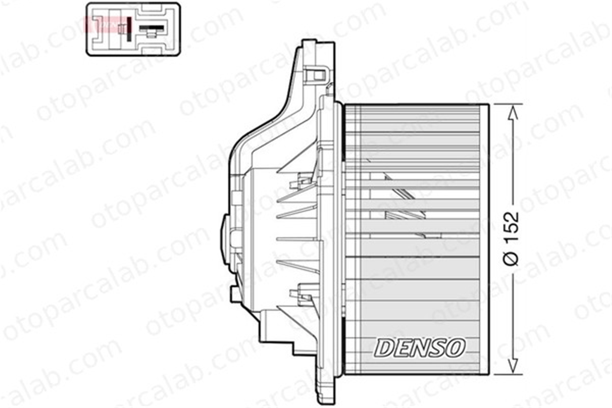 DENSO DEA41015 Kalorifer Motoru KIA CEE'D HYUNDAI i30 DEA41015 971132B005