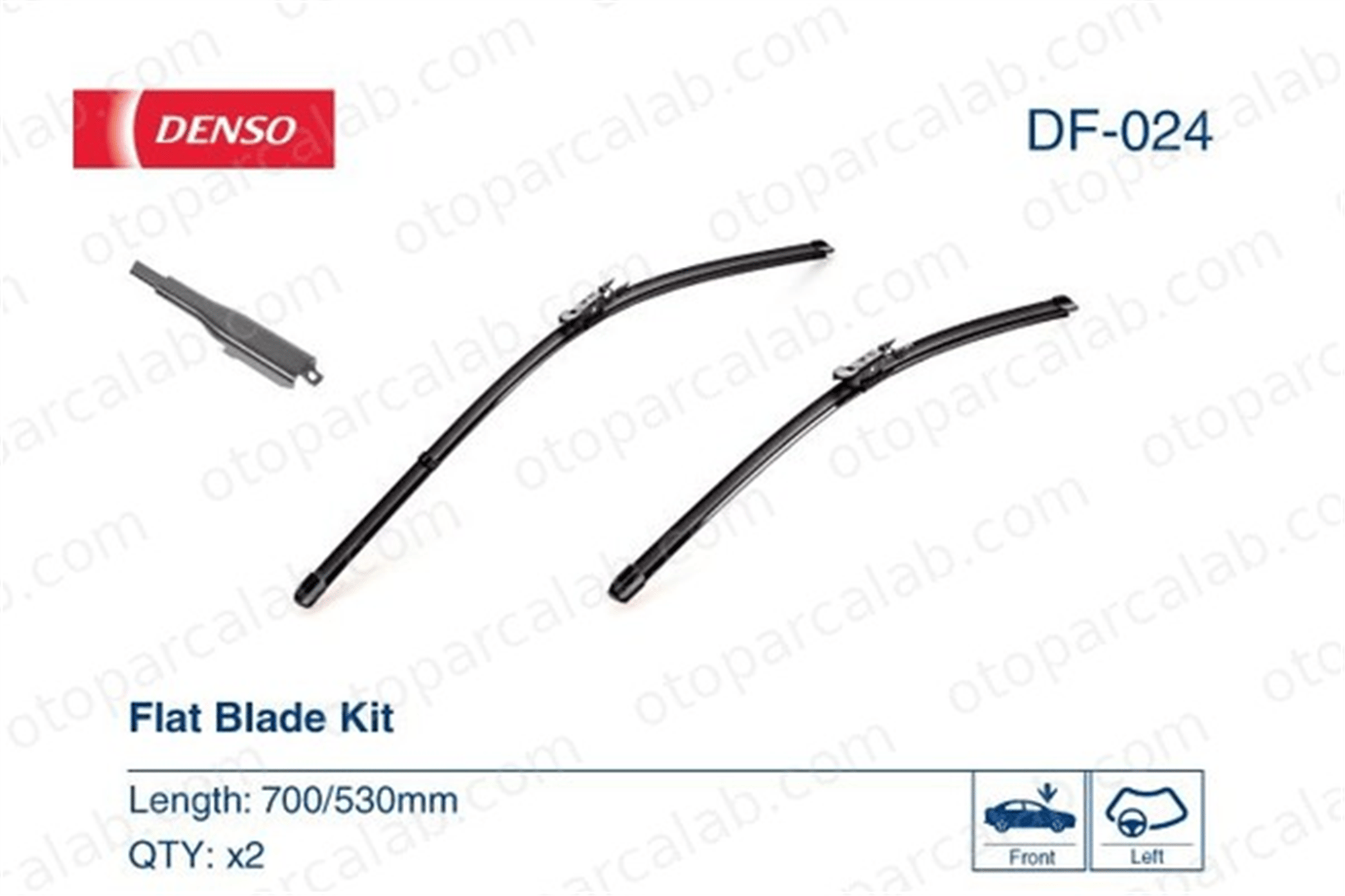 DENSO DF-024 Silecek Süpürgesi Ön 700/530 mm - 28/21 inç MERCEDES-BENZ R-SERISI M-SERISI 3397007163 A3397007163