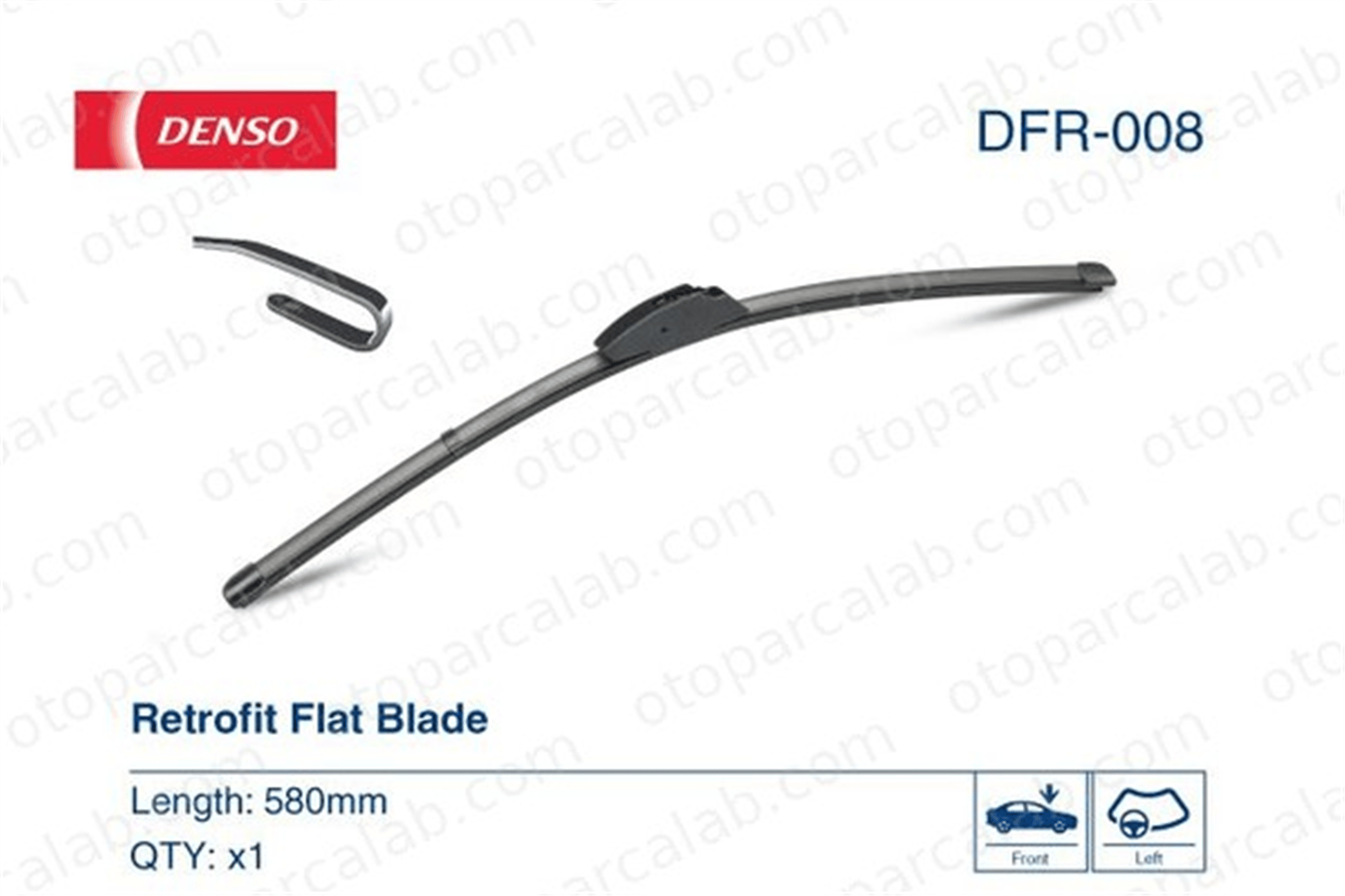 DENSO DFR-008 Silecek Süpürgesi Ön 580 mm - 23 inç BMW 3 3 Touring DFR-008