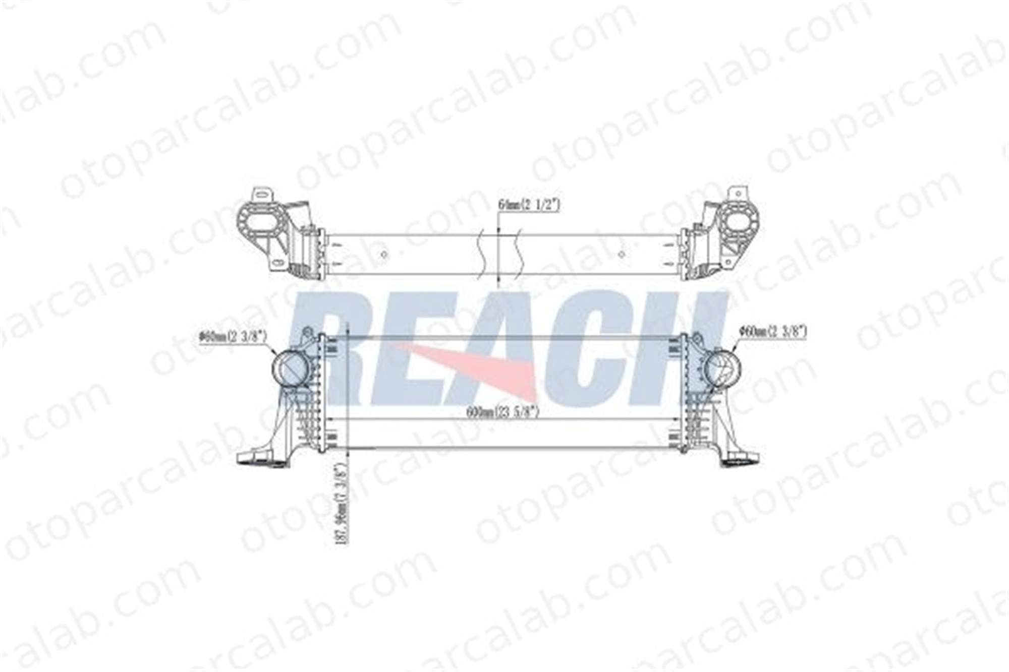 DENSO DIT12004 Turbo Radyatörü IVECO DAILY VI Panelvan/Van DAILY VI Platform şasi 5801255907 5801526777