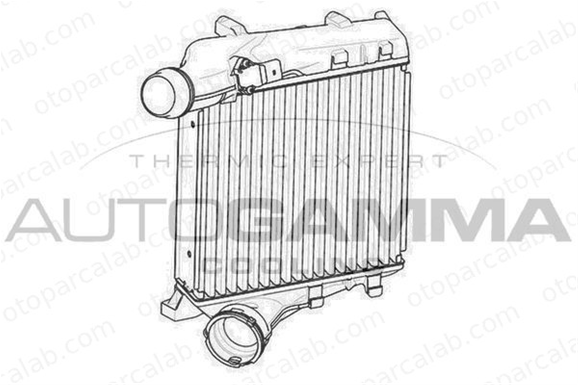 DENSO DIT28020 Turbo Radyatörü PORSCHE CAYENNE DIT28020 7P5145804A