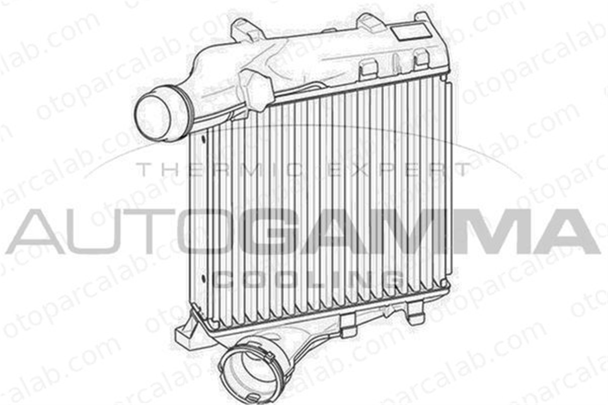 DENSO DIT28021 Turbo Radyatörü PORSCHE CAYENNE DIT28021 7P5145804B