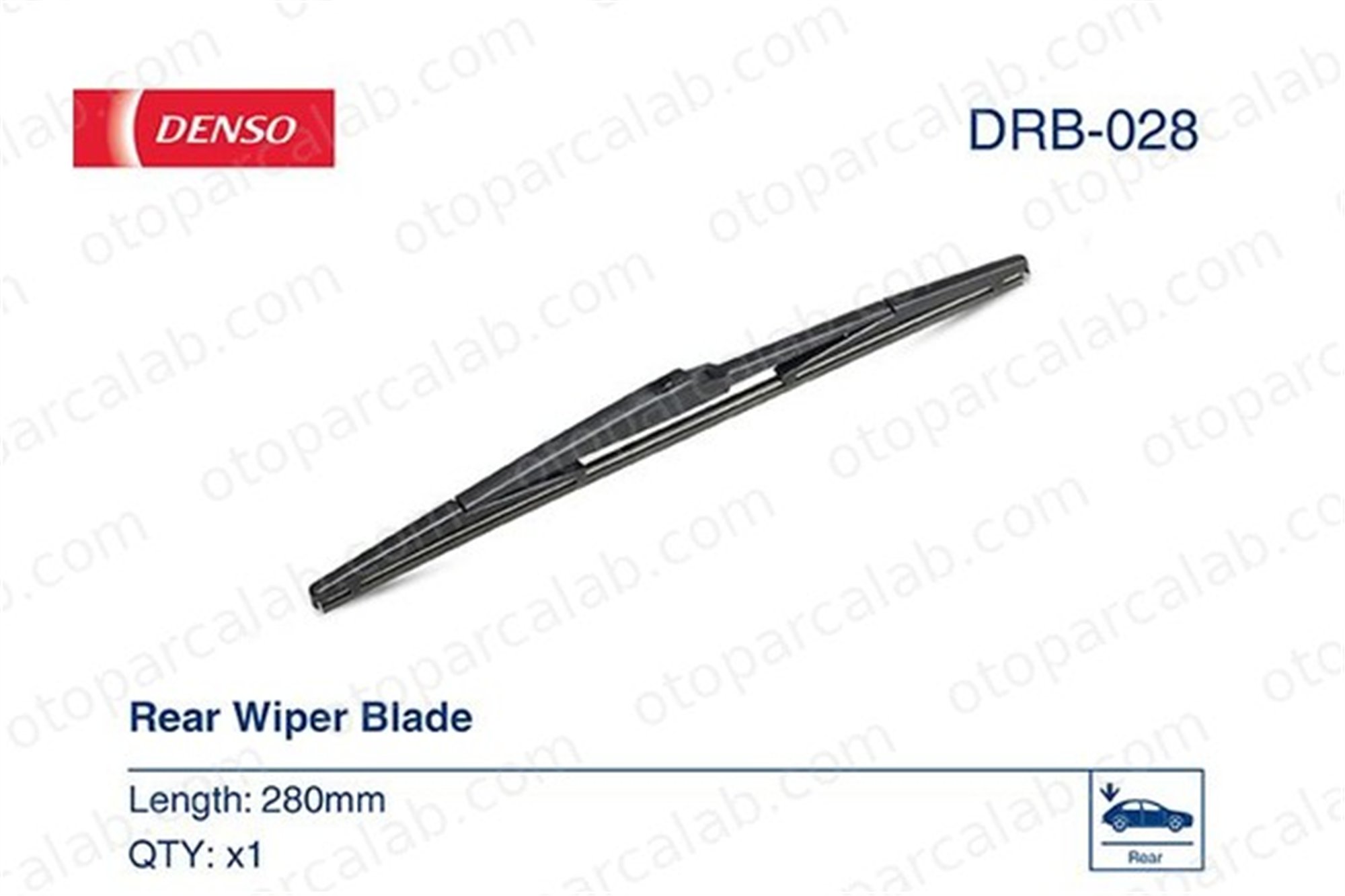DENSO DRB-028 Silecek Süpürgesi Arka 280 mm - 11 inç KIA SORENTO II JEEP GRAND CHEROKEE IV 852420F010 988502K000