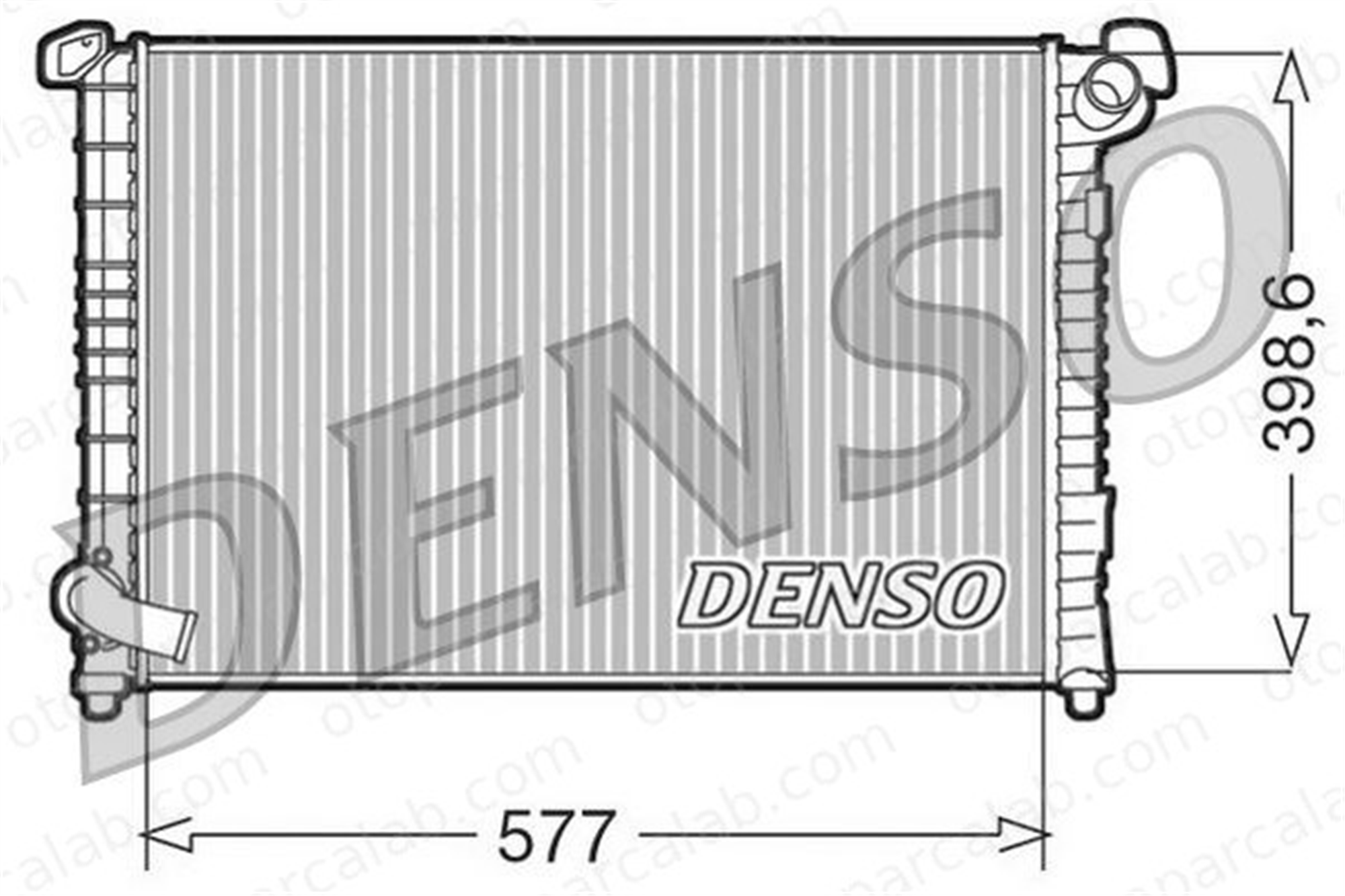 DENSO DRM05101 Su Radyatörü MINI MINI MINI Cabrio DRM05101 17107509714