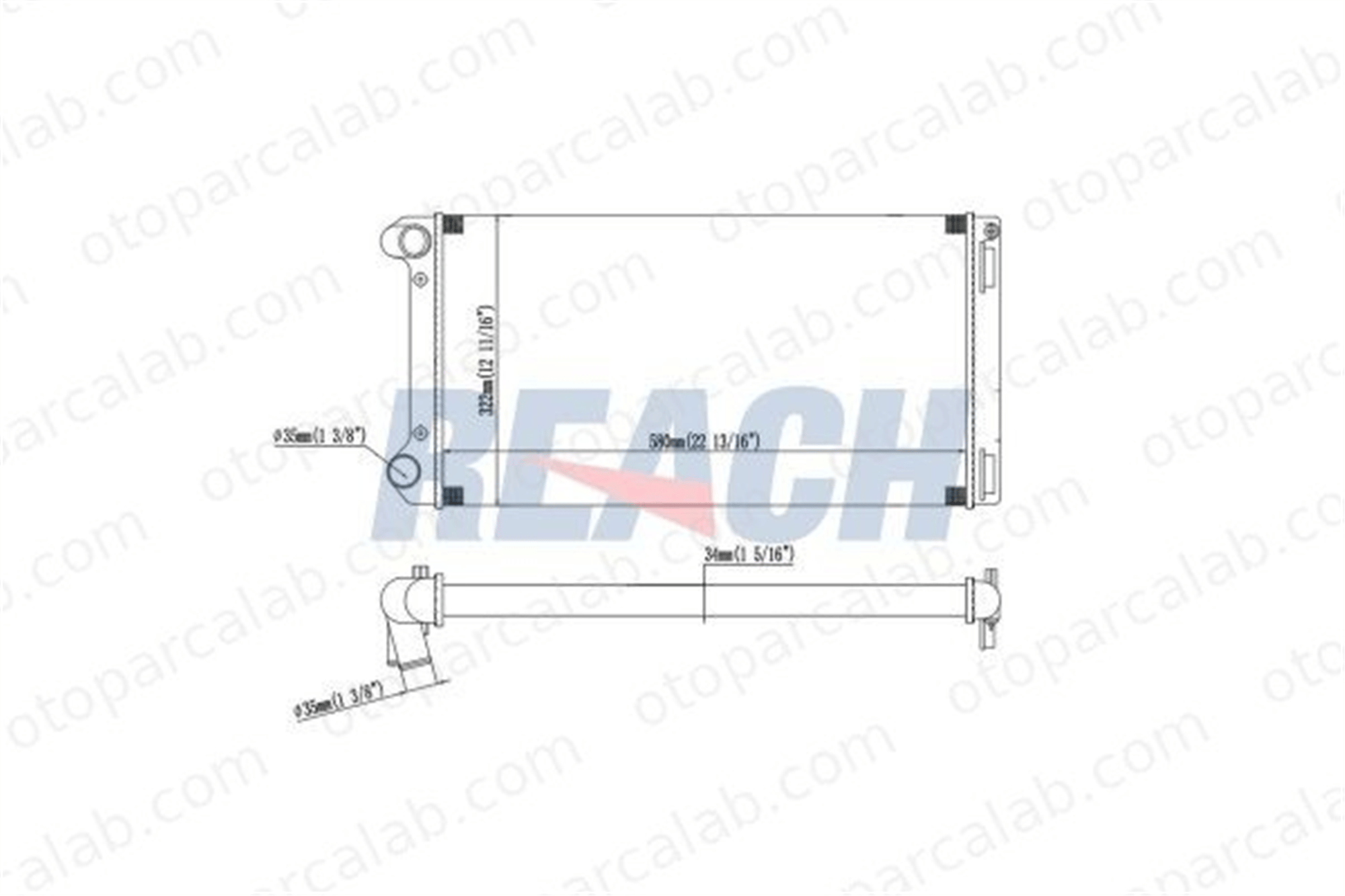 DENSO DRM09103 Su Radyatörü FIAT PUNTO PUNTO Kasa/eğik arka DRM09103 51708727