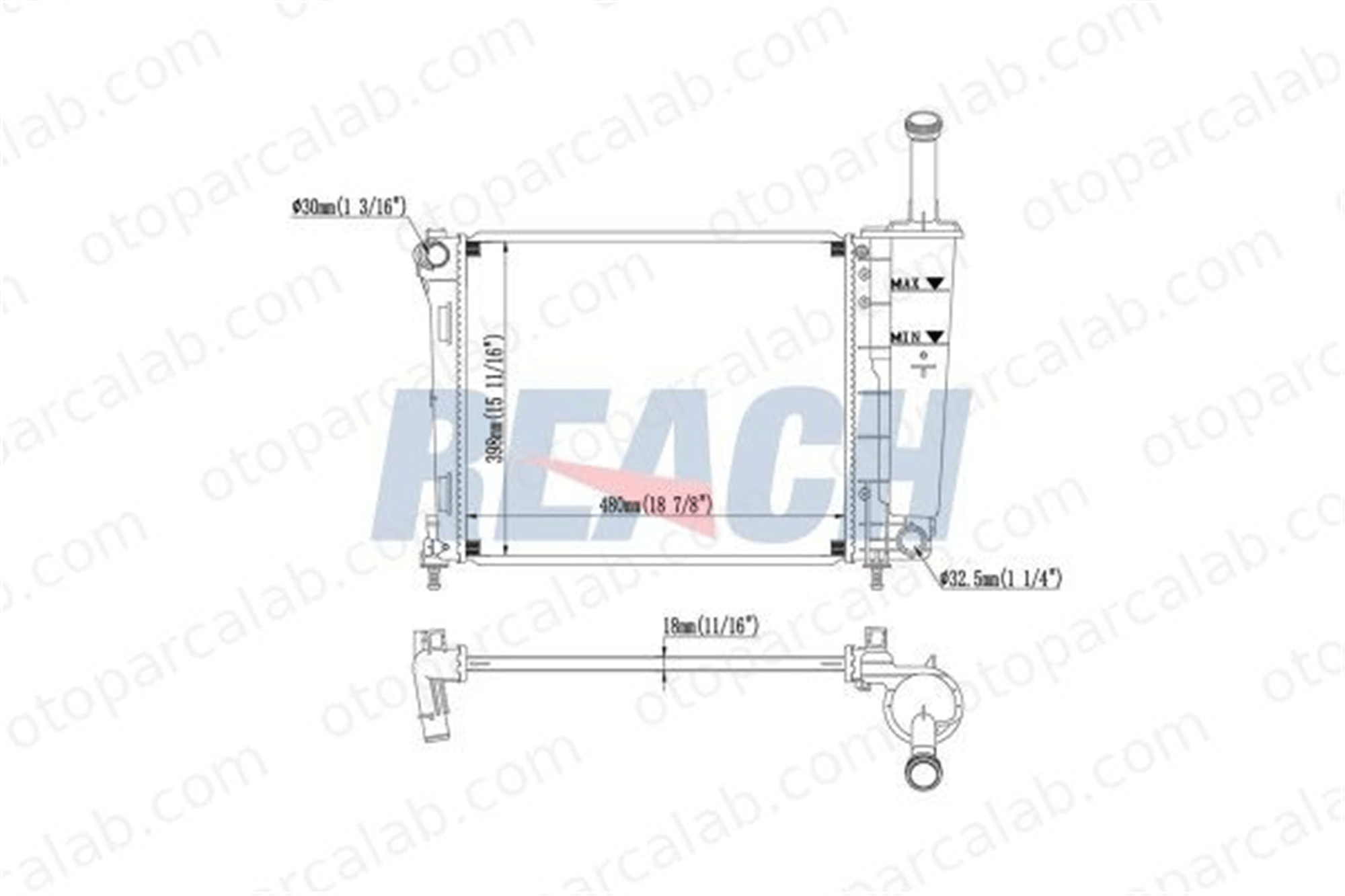 DENSO DRM09162 Su Radyatörü FIAT PANDA 500 DRM09162 51793589