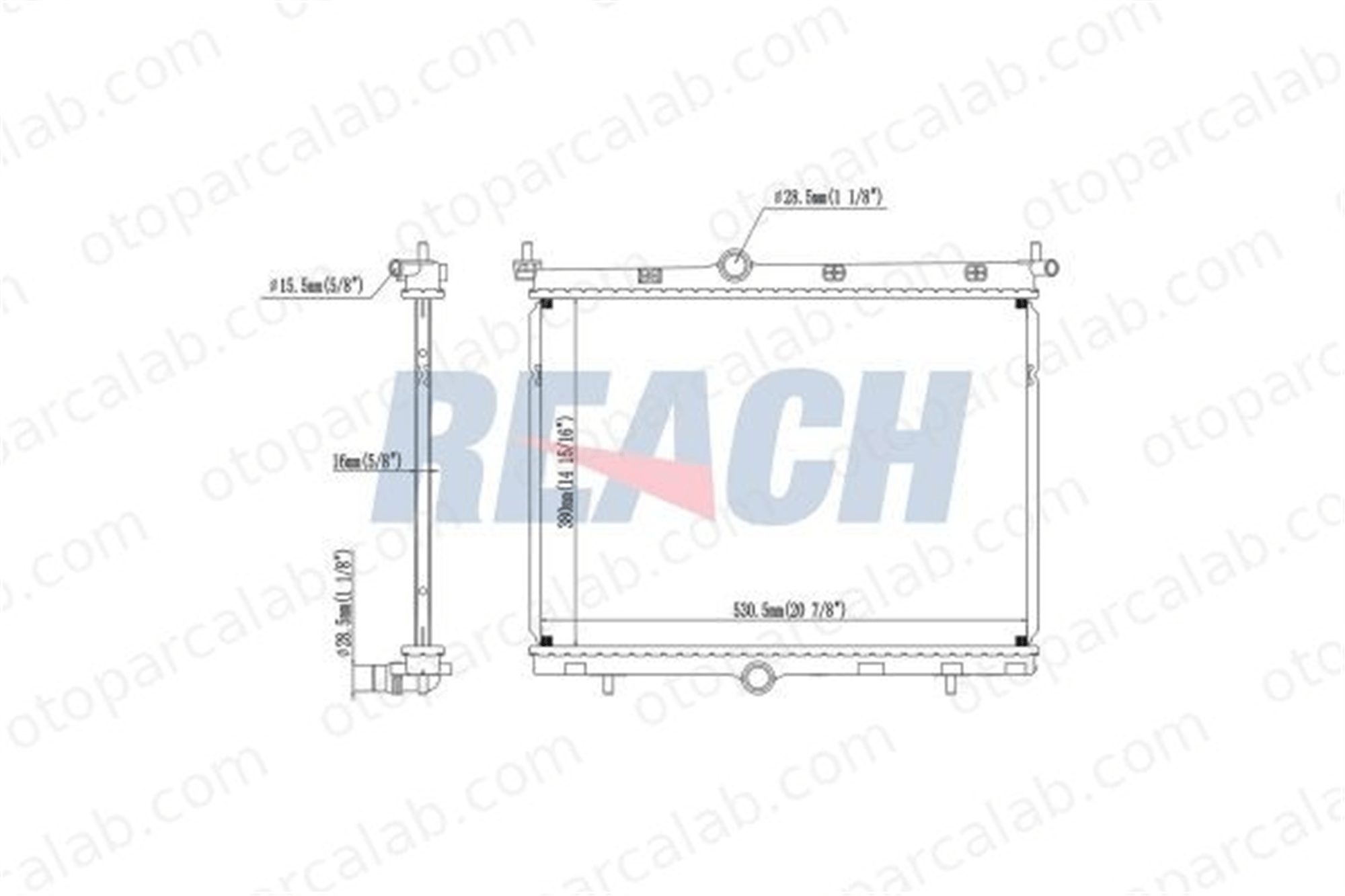DENSO DRM21106 Su Radyatörü PEUGEOT 208 II 2008 II DRM21106 1663937780