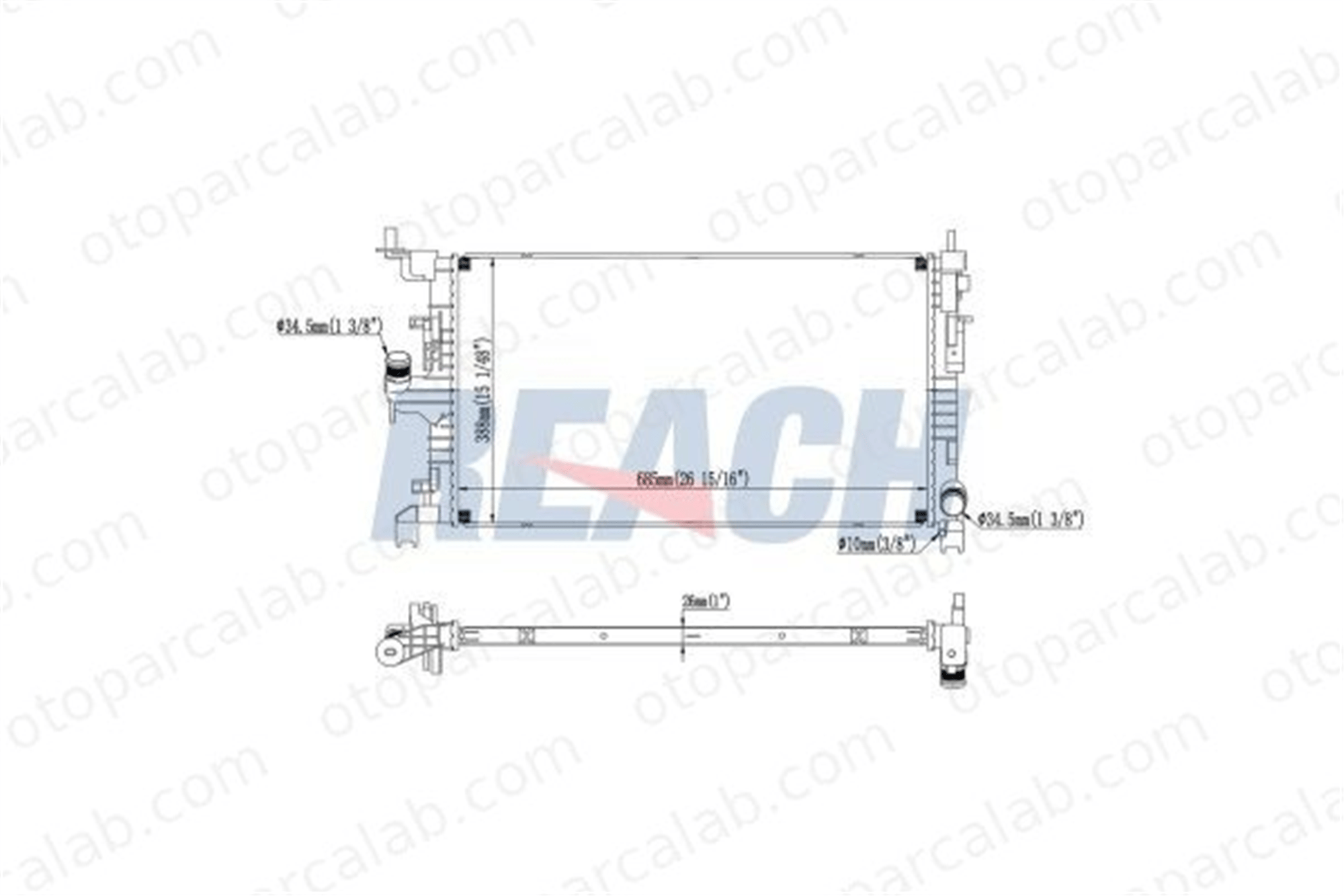 DENSO DRM21107 Su Radyatörü PEUGEOT 2008 II DS DS 3 CROSSBACK DRM21107 1663937880