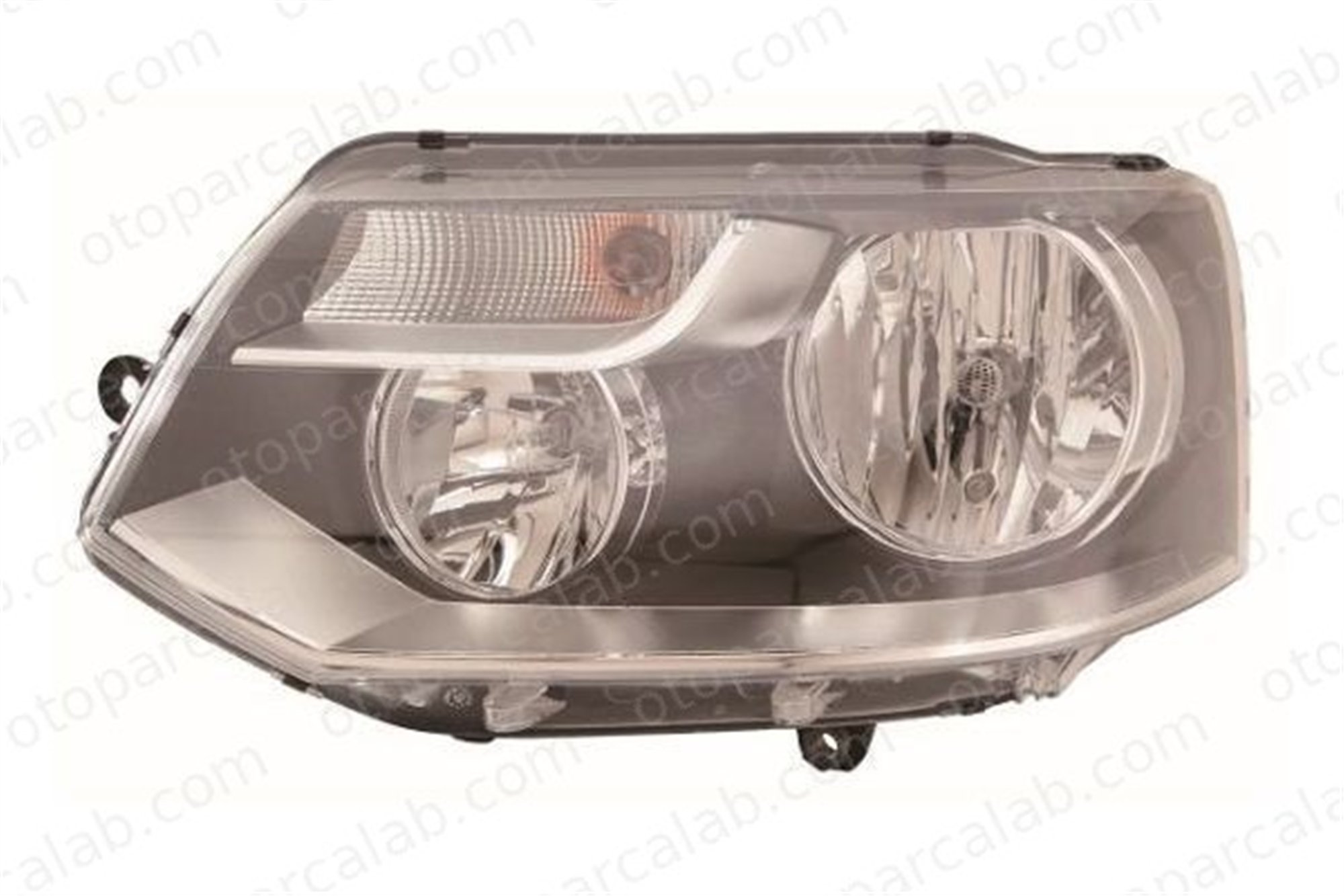 DEPO 441-11F1RMLDEM2 Far Sağ VW TRANSPORTER T5 Minibüs/Otobüs TRANSPORTER T5 Panelvan/Van 7E1941016C 7E1941016G
