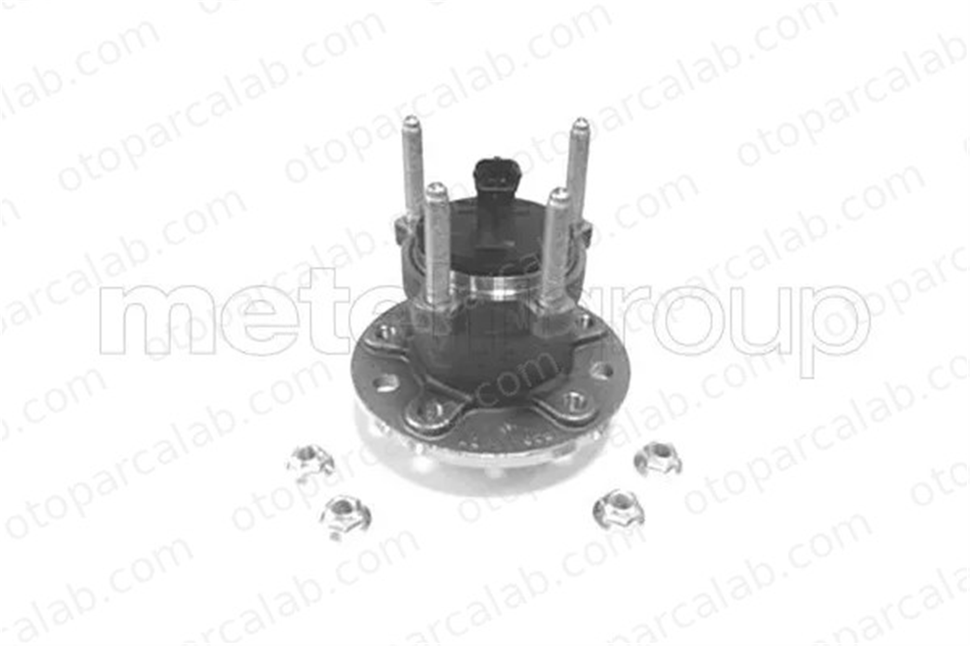 DJ PARTS WB1154A Teker Rulmanı Arka Sağ veya Sol OPEL VECTRA C GTS SAAB 9-3 Station wagon 1604314 93170611