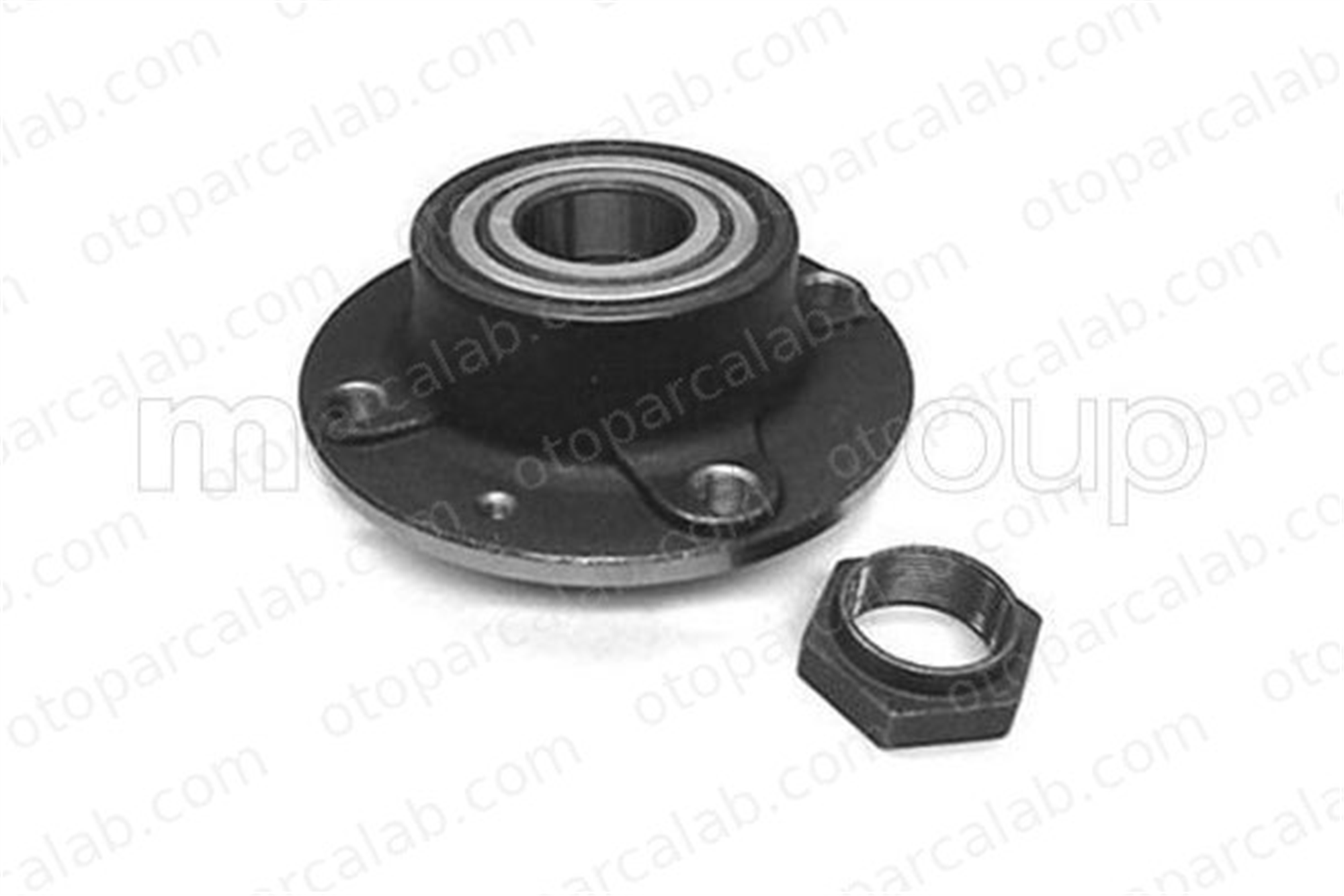 DJ PARTS WB1493 Teker Rulmanı Arka Sağ veya Sol CITROËN XANTIA PEUGEOT 406 374843 R15937