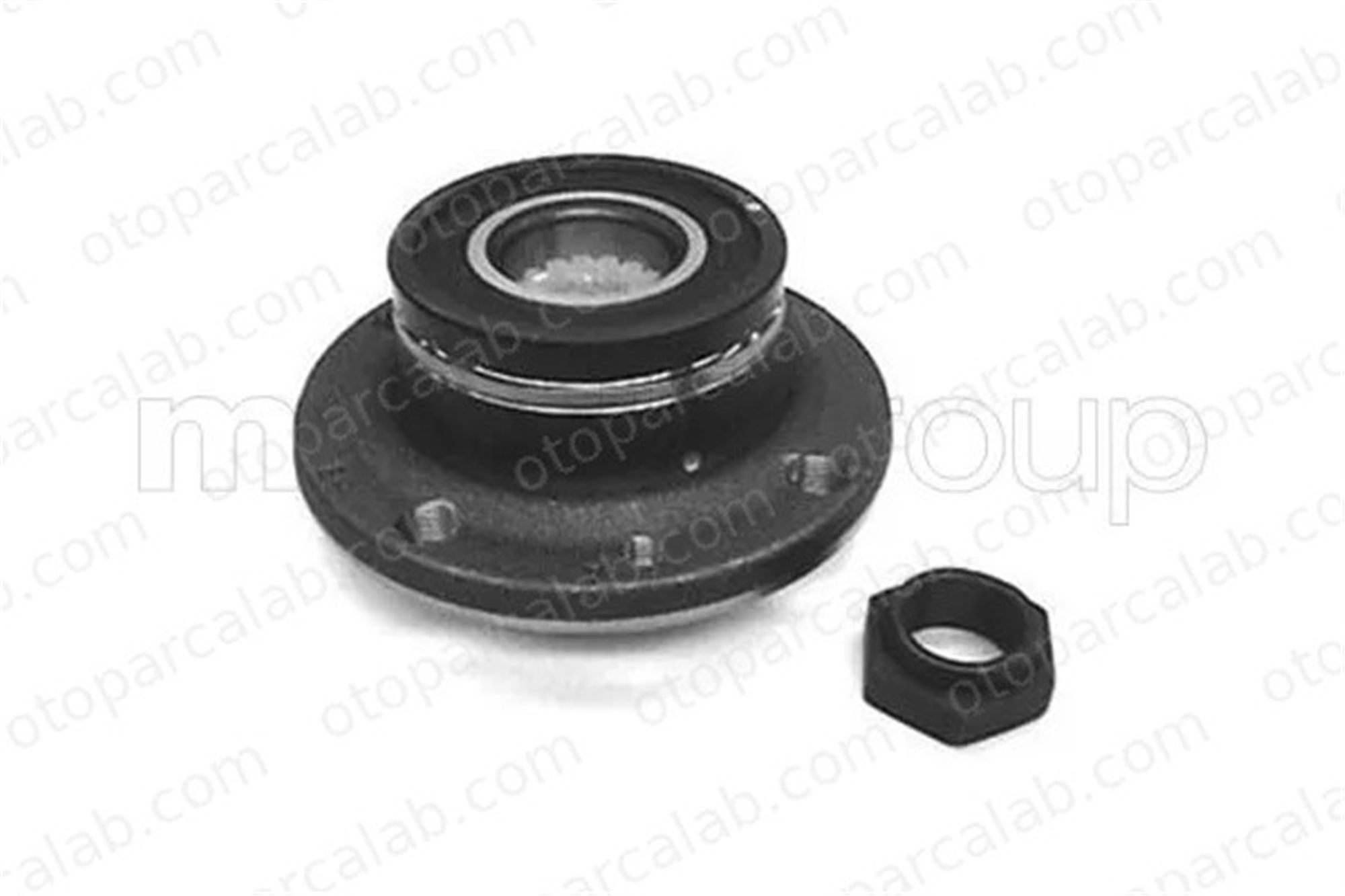 DJ PARTS WB1751A Teker Rulmanı Arka Sağ veya Sol FIAT PANDA MAREA 46519901 60816007