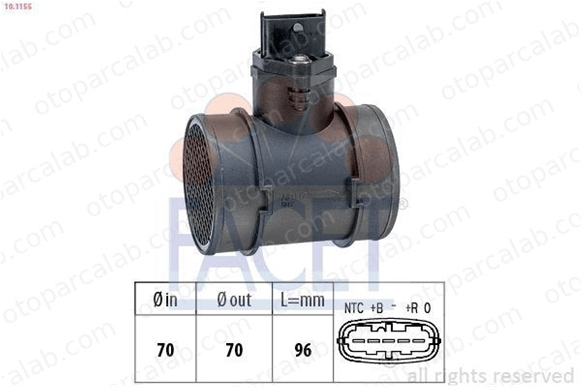 DODUCO 35108 Hava Debimetresi ALFA ROMEO 156 Sportwagon 156 46811312 60802028