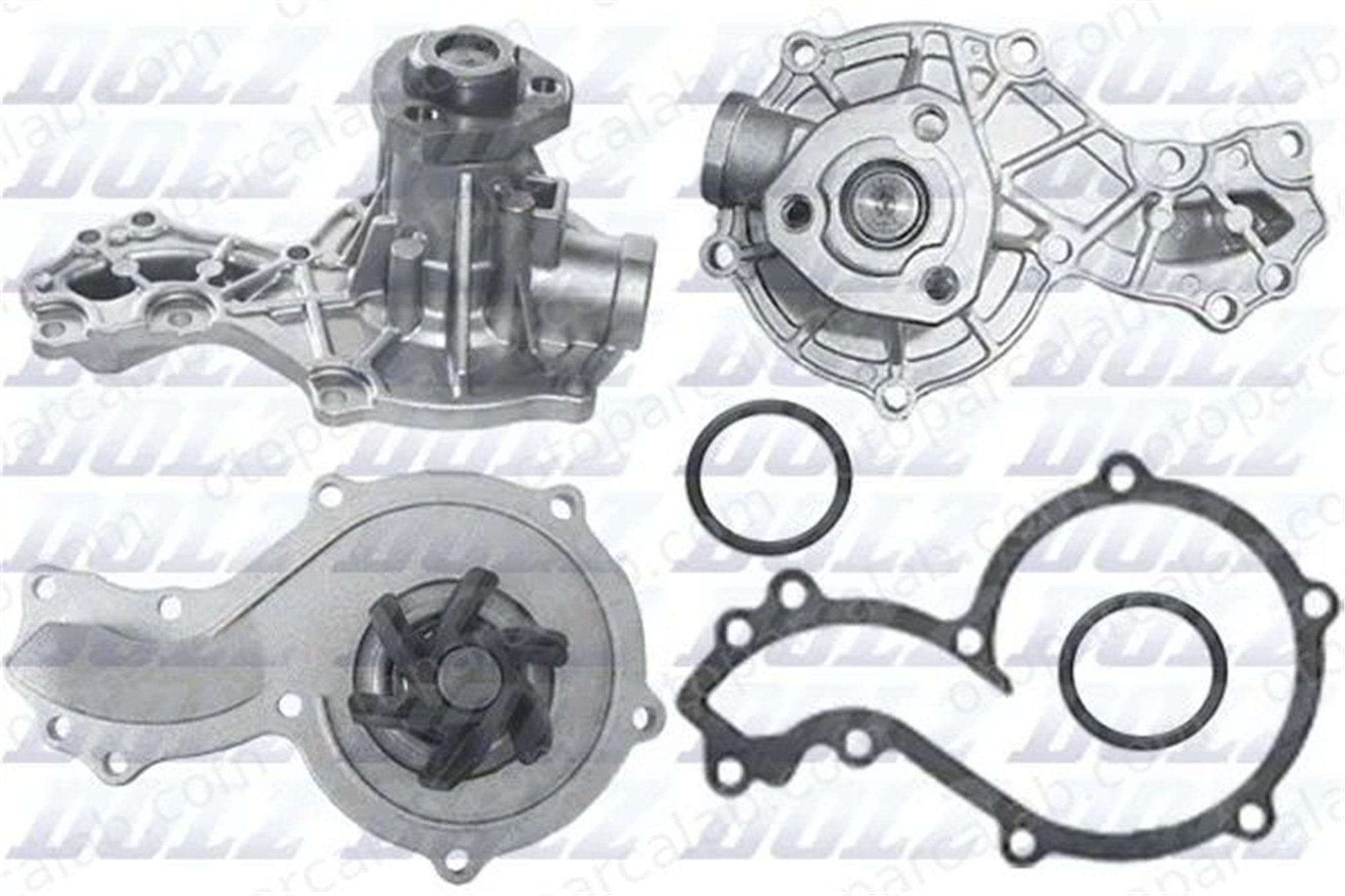 DOLZ A151 Devirdaim Su Pompası VW GOLF II AUDI 80 B3 Sedan 26121005A 026121005A