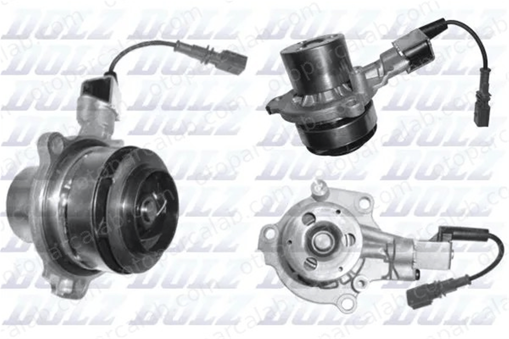 DOLZ A255V Devirdaim Su Pompası AUDI Q5 SEAT LEON ST 4L121011 4L198119A