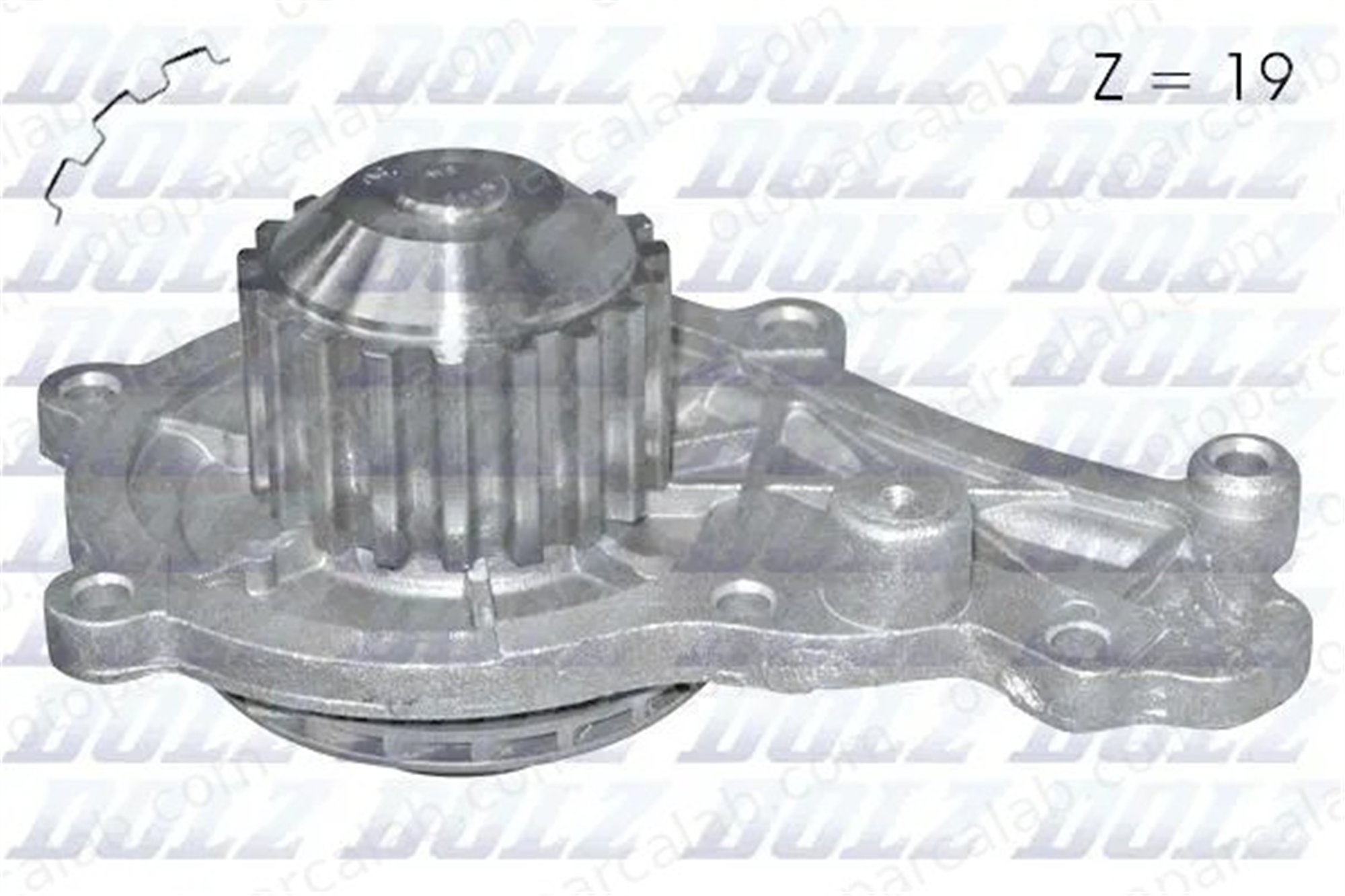 DOLZ C129 Devirdaim Su Pompası PEUGEOT PARTNER Kasa/büyük limuzin FORD FOCUS II Turnier 3M5Q8591CA 1609417680