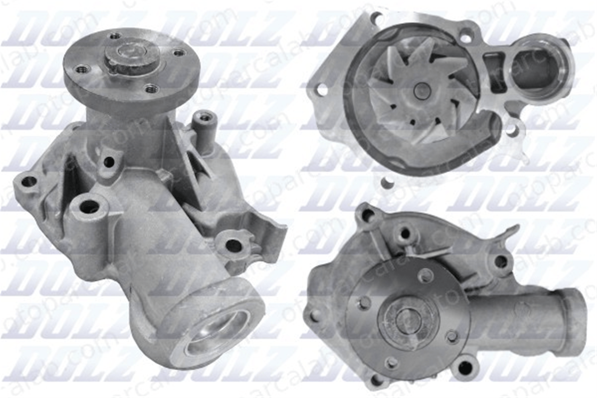 DOLZ H217 Devirdaim Su Pompası HYUNDAI SANTA FÉ I SONATA IV 2510038002 2510038200